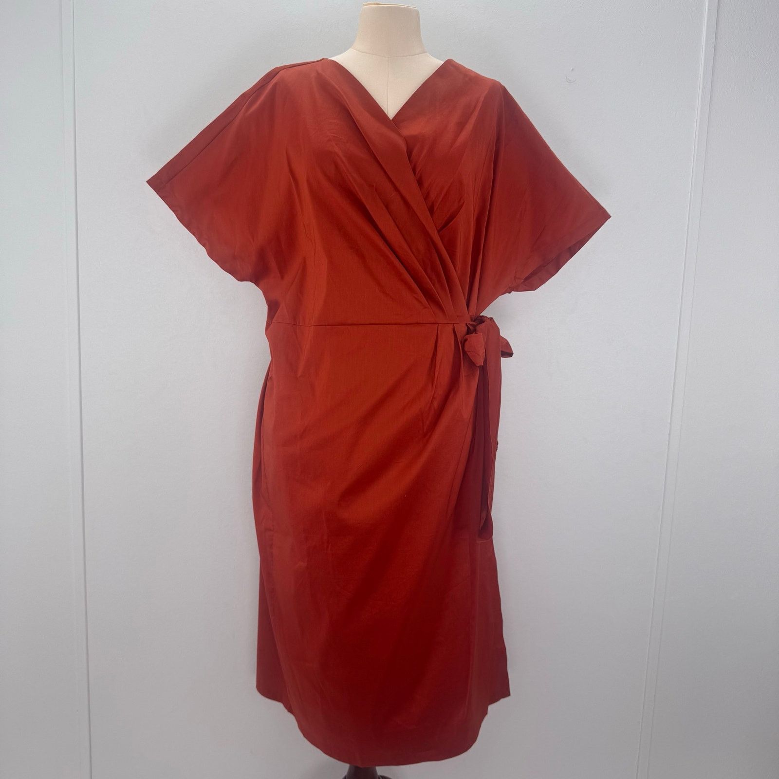 Marina Rinaldi Marina Rinaldi Donare Wrap Dress Minimalist MR 33/US 24 Size 4XL / US 24-26 - 1 Thumbnail