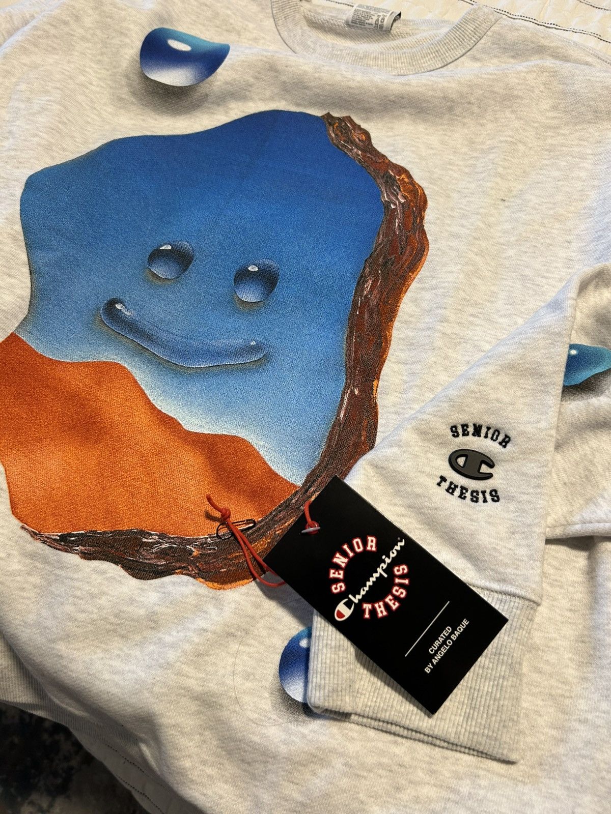 Champion Angelo Baque x Larissa De Jesus Negron Senior Thesis Crew Size US XL / EU 56 / 4 - 3 Thumbnail