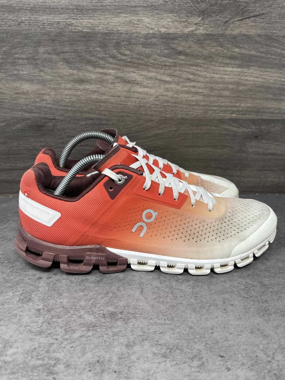On ON Cloudflow Running Shoes Womens Size 9 Orange Sneakers Size US 9 / IT 39 - 5 Thumbnail