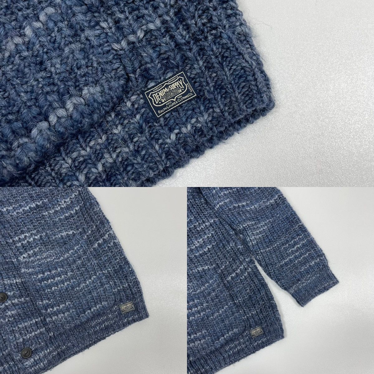 Denim & Supply Ralph Lauren Ralph Lauren Denim & Supply Italian Yarn Wool Knit Cardigan Size US XXL / EU 58 / 5 - 8 Thumbnail