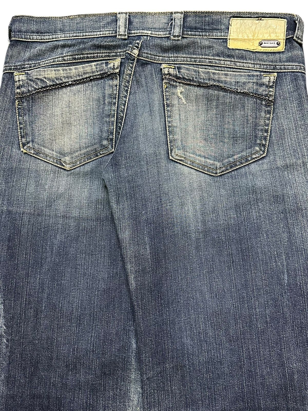 Diesel Vintage Diesel Industry Blue Faded Wash Style Jeans Size US 31 - 6 Thumbnail