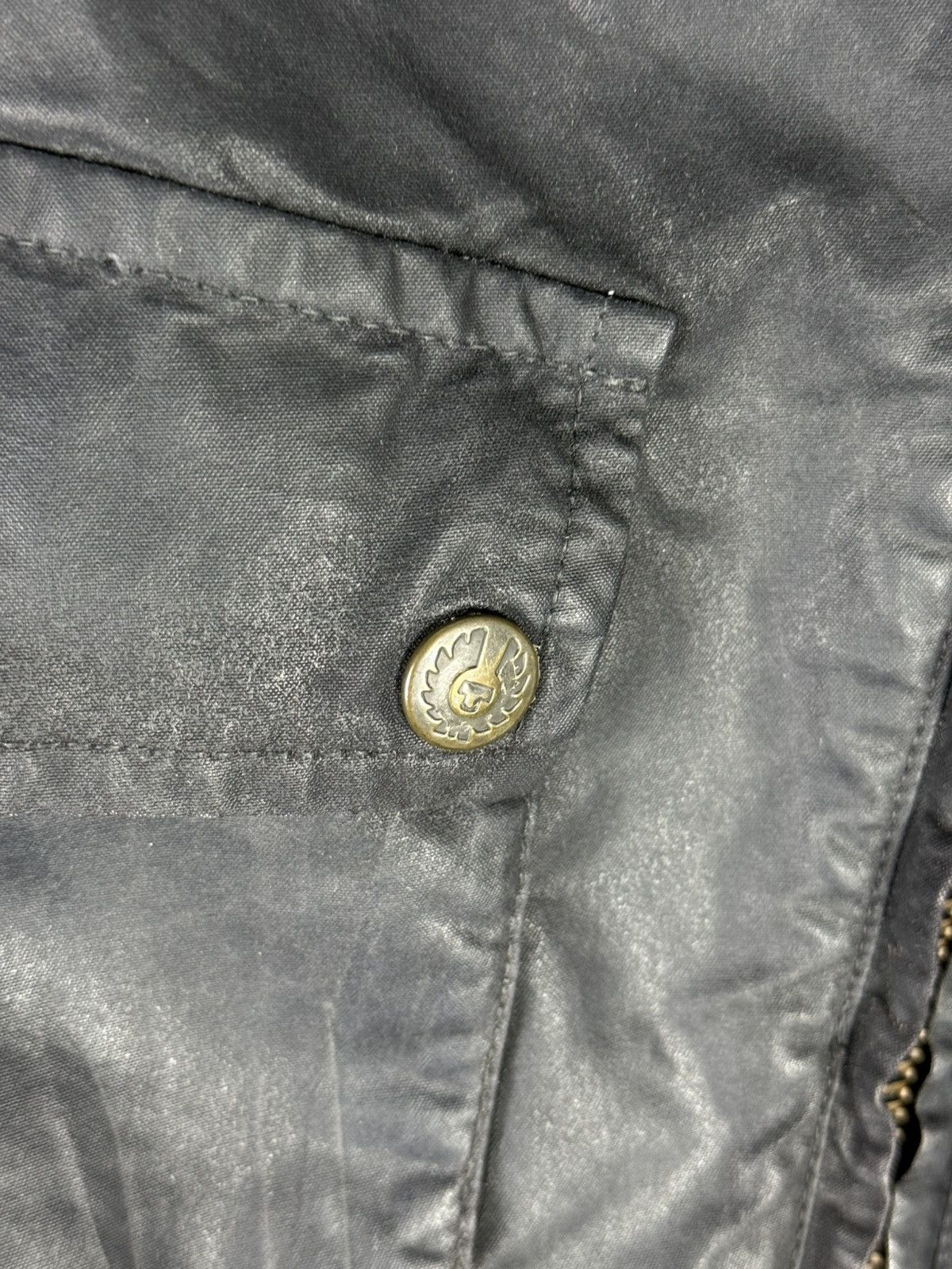 Belstaff Belstaff Sammy Miller Gold Label Women’s Wax Belted Jacket Size M / US 6-8 / IT 42-44 - 16 Thumbnail