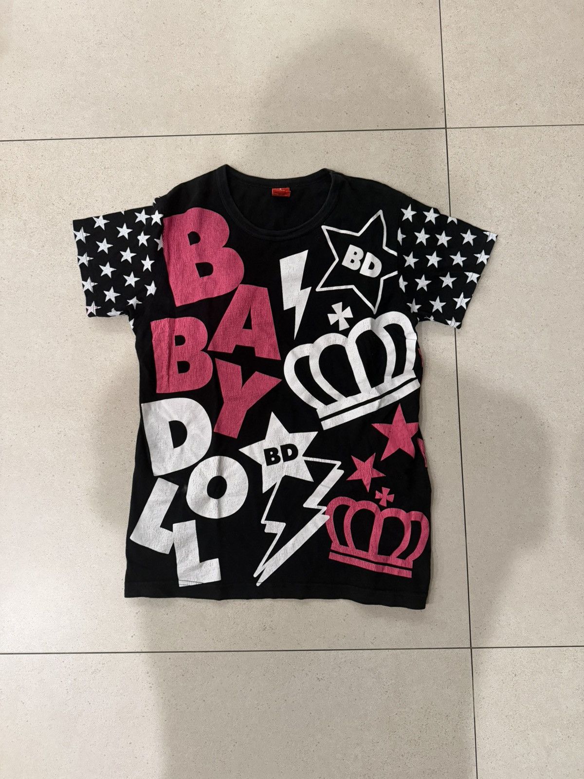 Japanese Brand BabyDoll Star Tee Size US M / EU 48-50 / 2 - 1 Thumbnail