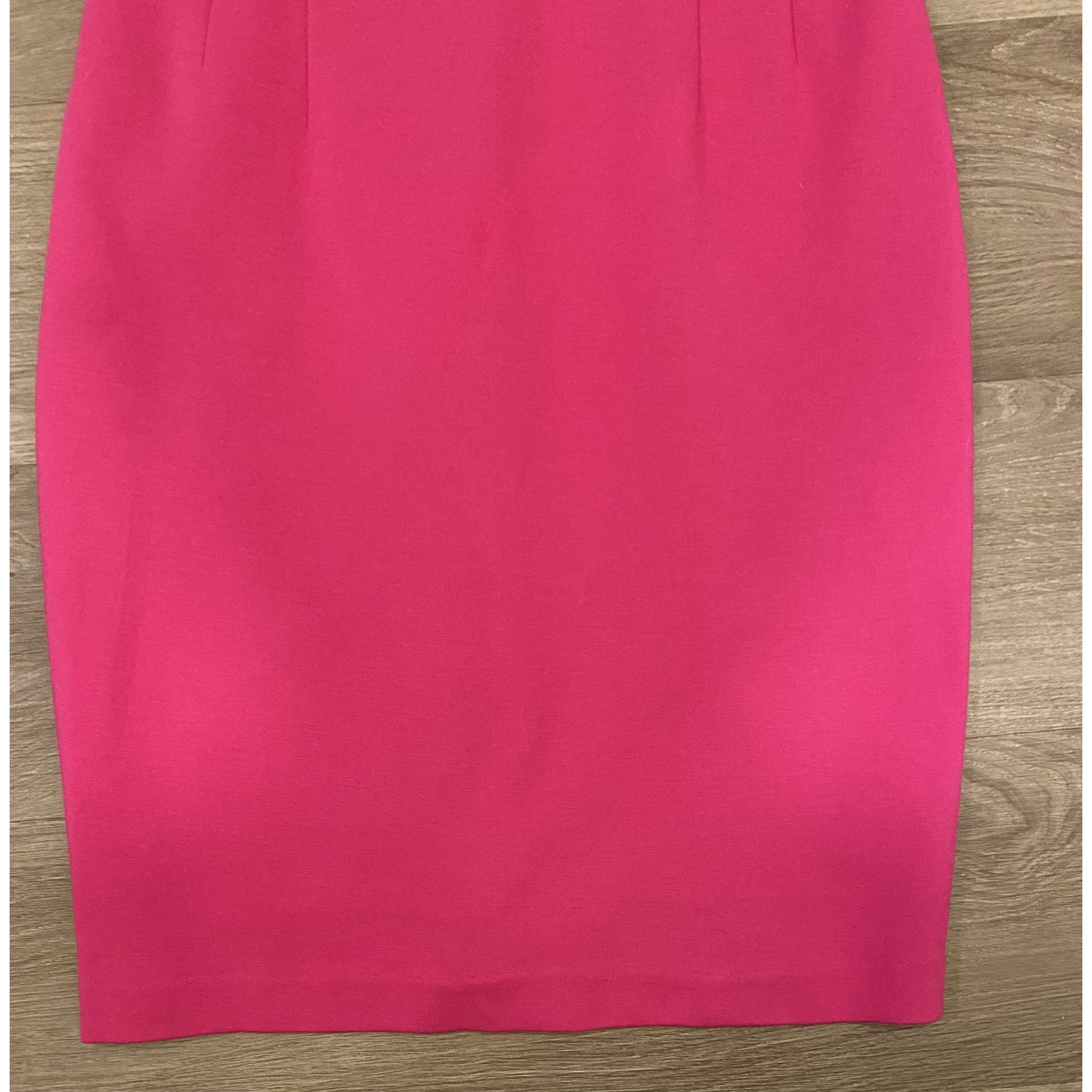 Trina Turk Trina Turk Pink Sleeveless Pleated Sheath Dress Size 2 barbi Size XS / US 0-2 / IT 36-38 - 5 Thumbnail