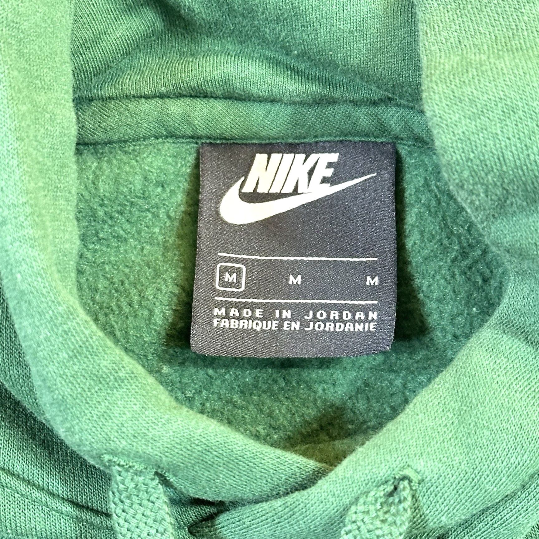Nike Nike Hoodies Women Pullover Swoosh Embroidered Green Kelly Medium Size M / US 6-8 / IT 42-44 - 7 Thumbnail