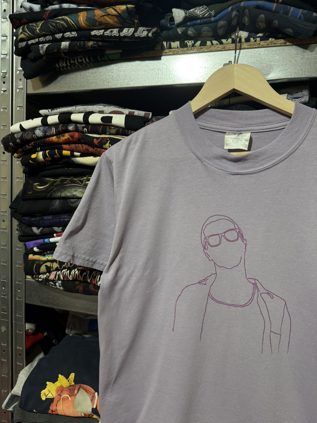 Band Tees Vintage 90’s John Frusciante Retro T-Shirt Y2K Hype Size US M / EU 48-50 / 2 - 3 Thumbnail