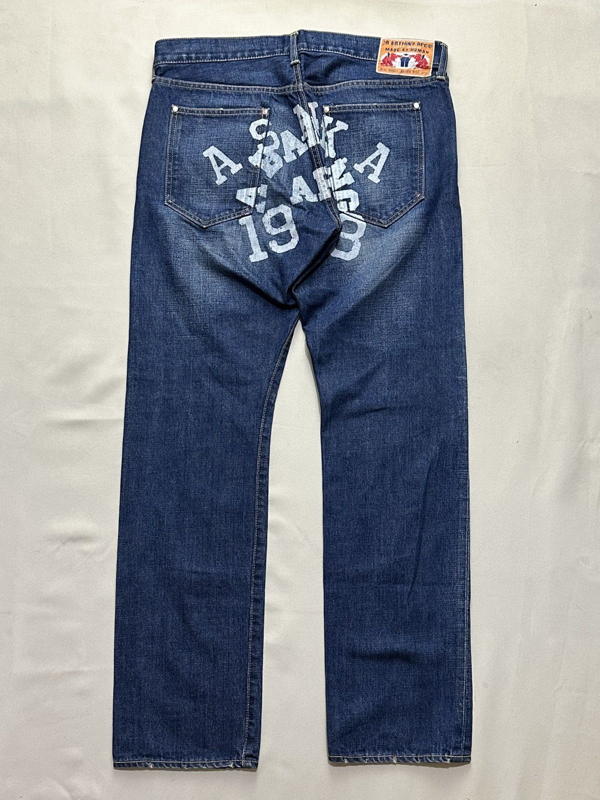 Bape A Bathing Ape Denim Size US 34 / EU 50 - 4 Thumbnail