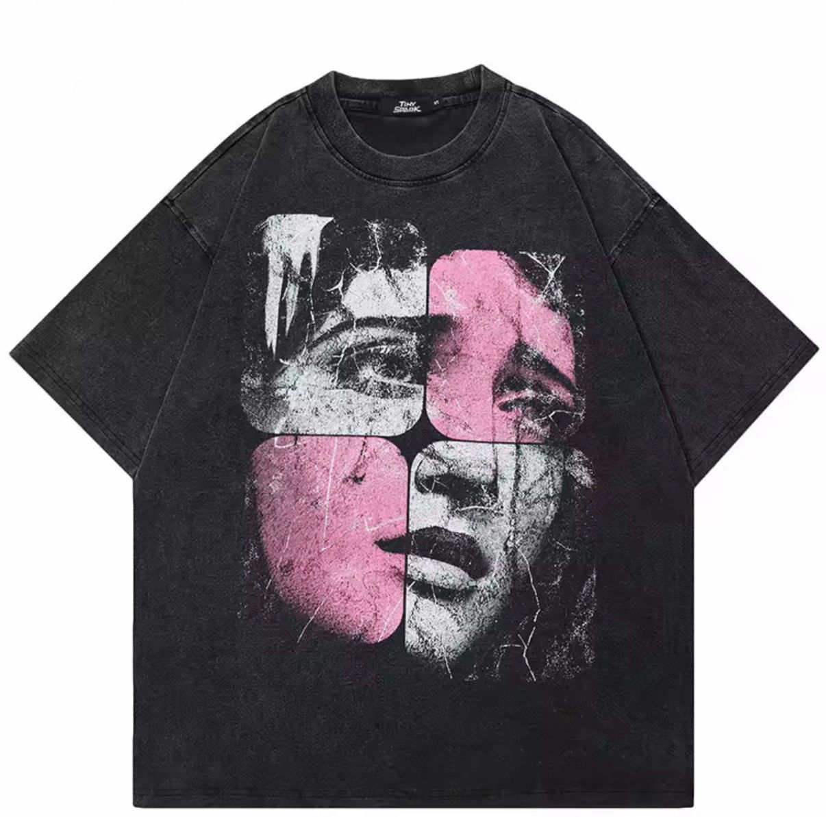 Other Washed Streetwear Puzzle Cotton Retro T Shirt Size US XL / EU 56 / 4 - 1 Thumbnail