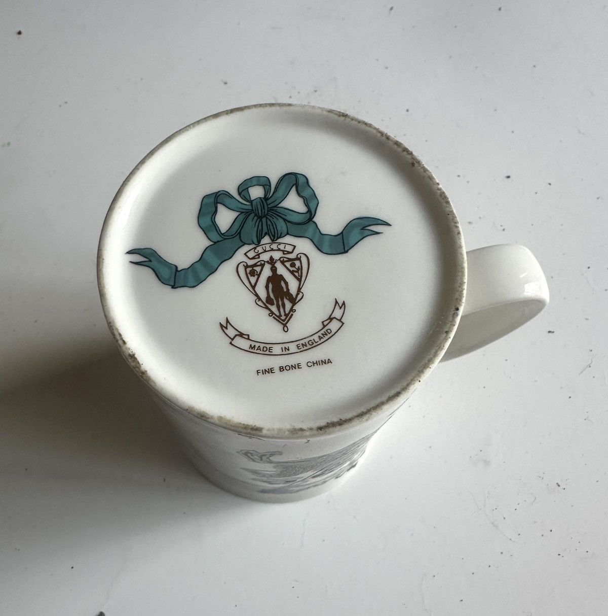 Gucci Set of 4 VINTAGE GUCCI Mugs - Fine Bone China RARE FIND! Size ONE SIZE - 8 Thumbnail