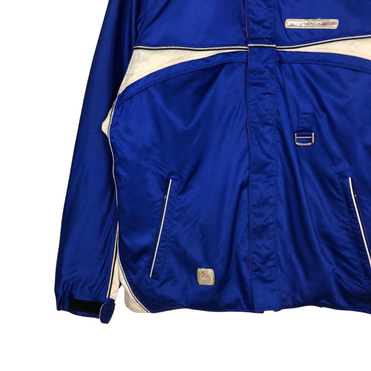 Japanese Brand Phenix FIS Tech Ski Shell — 90s Alpine Blue Racer Jacket Size US L / EU 52-54 / 3 - 5 Thumbnail