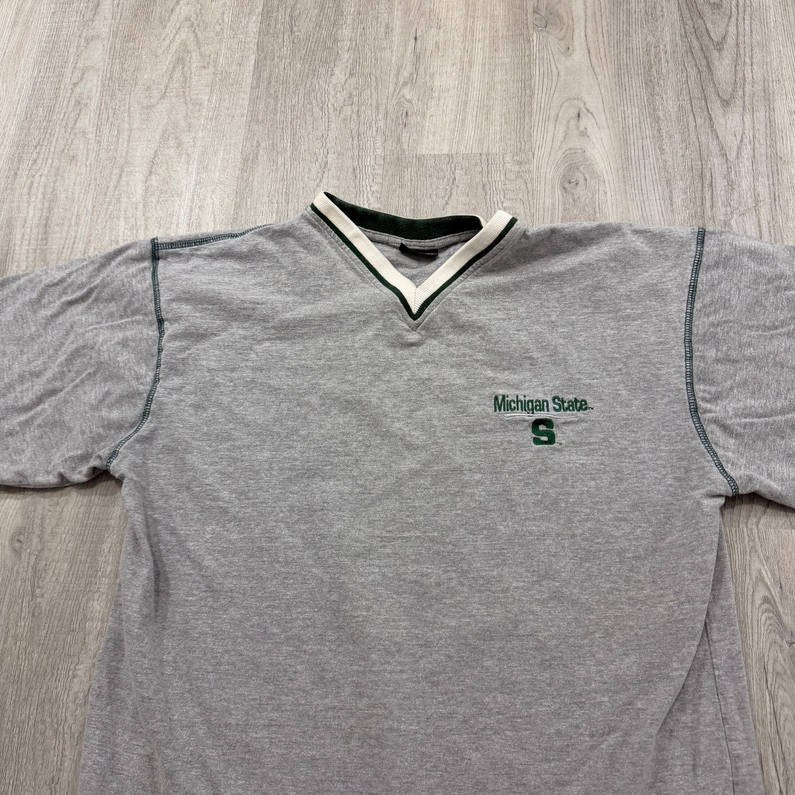 Vintage Vintage Michigan State University Spartans Shirt Men's Large Size US L / EU 52-54 / 3 - 2 Thumbnail