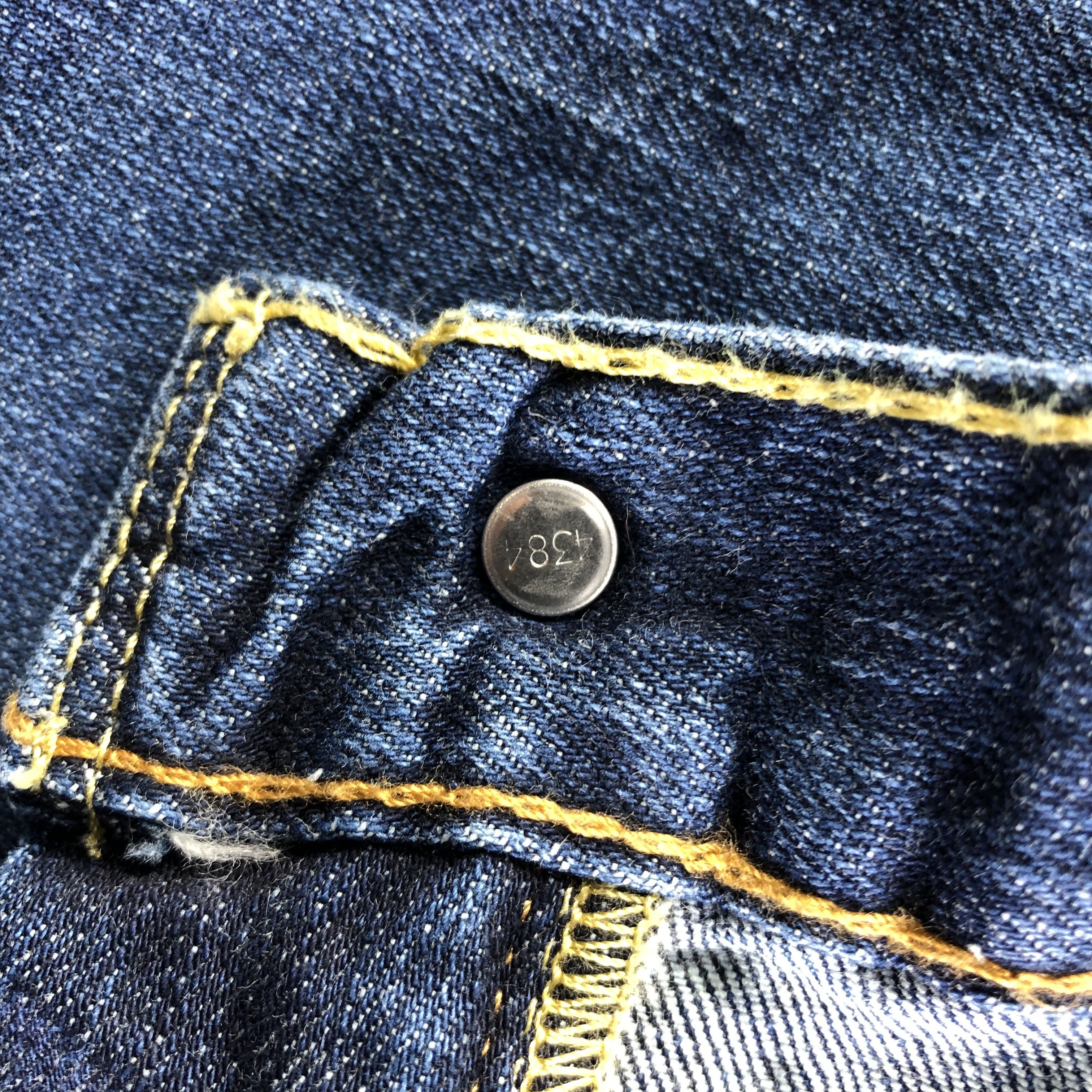 Levi's Vintage Blue Wash Levis 514 Jeans-J4308 Size US 35 - 8 Thumbnail