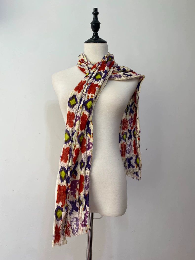 Vivienne Westwood Vintage Graffiti Scarf - dmc