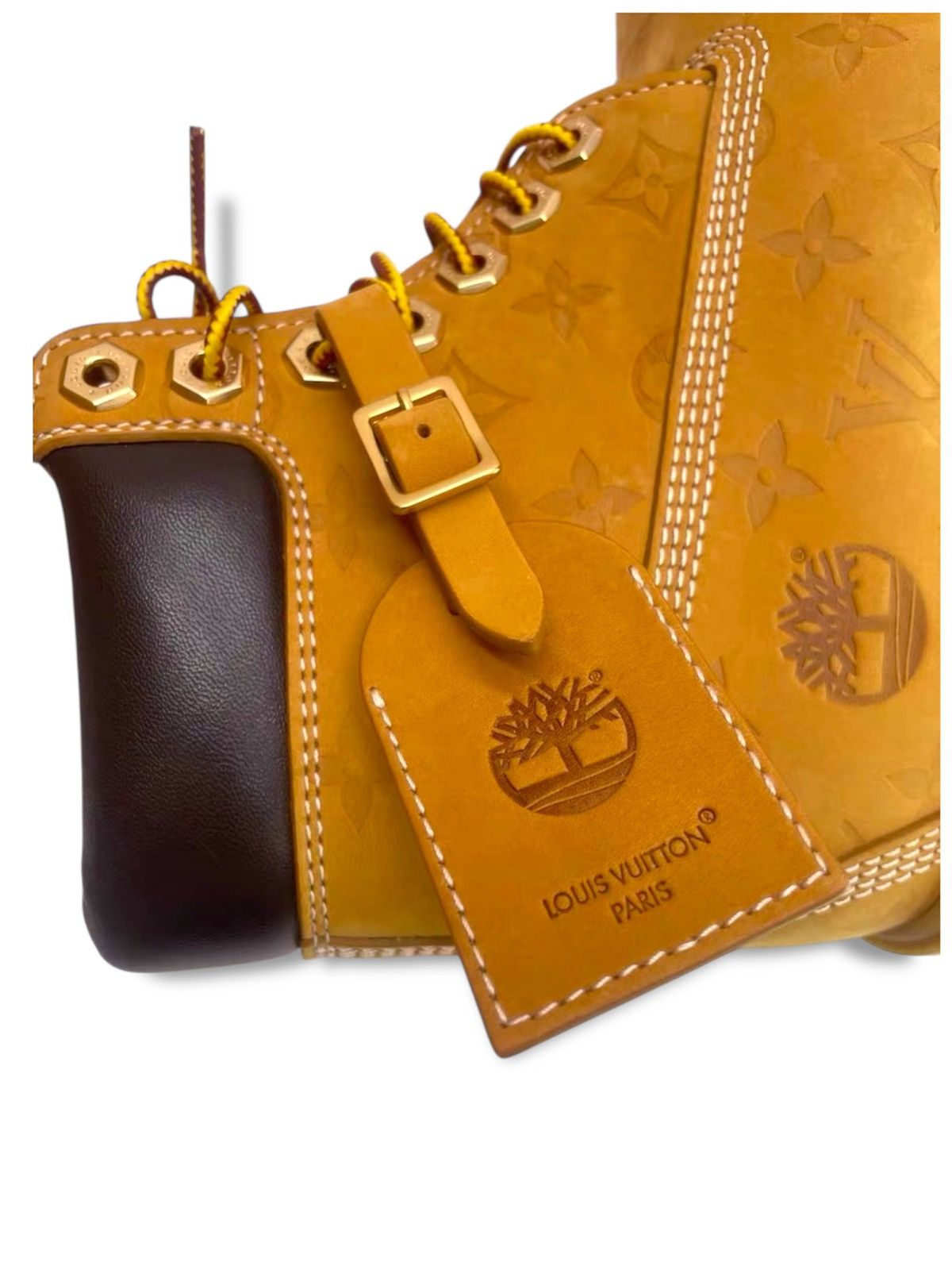 Louis Vuitton × Timberland Louis Vuitton X Timberland 9 Ankle Boots “6 Wheat Monogram Size US 9 / EU 42 - 6 Thumbnail
