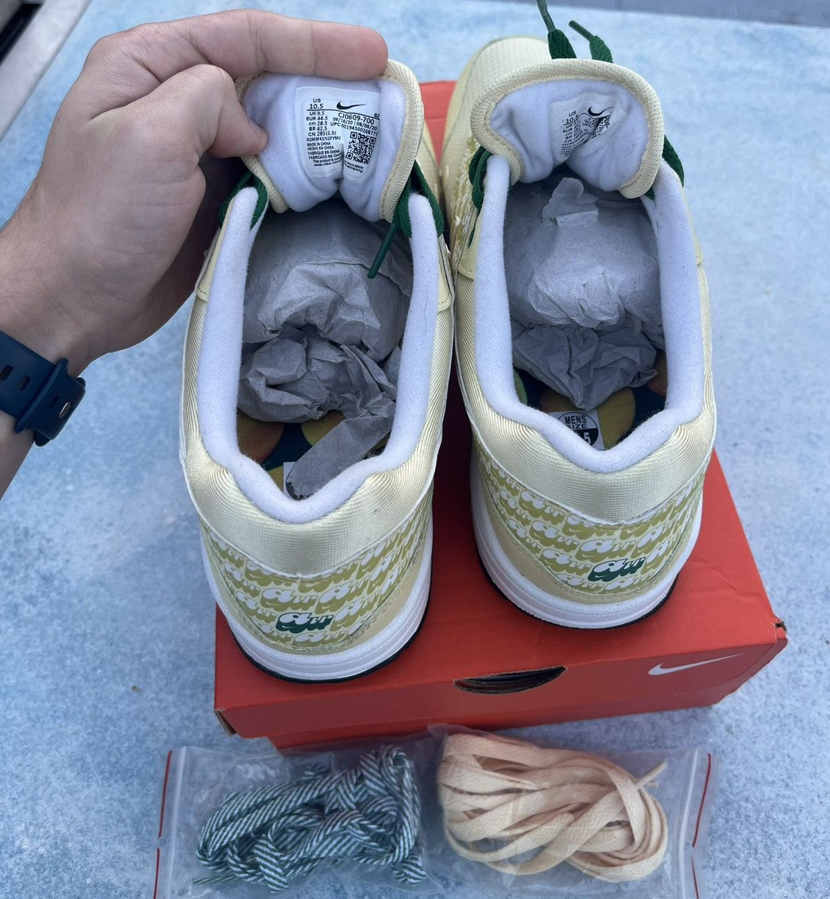 Nike Nike Air Max 1 “Lemonade” - Size 10.5 Size US 10.5 / EU 43-44 - 5 Thumbnail