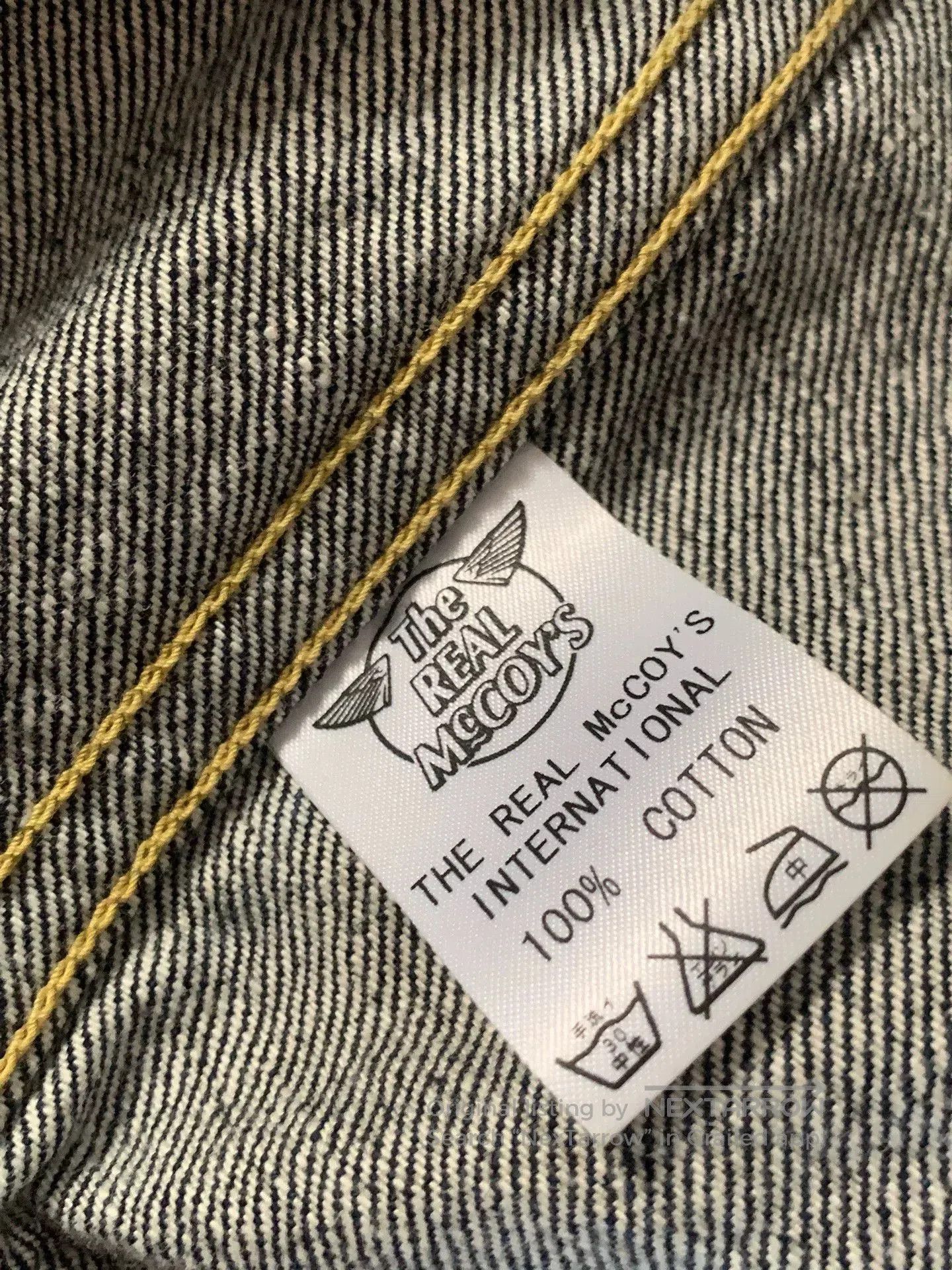 The Real McCoy's Real McCoy Denim Jacket 002J. Size US XXS / EU 40 - 8 Thumbnail