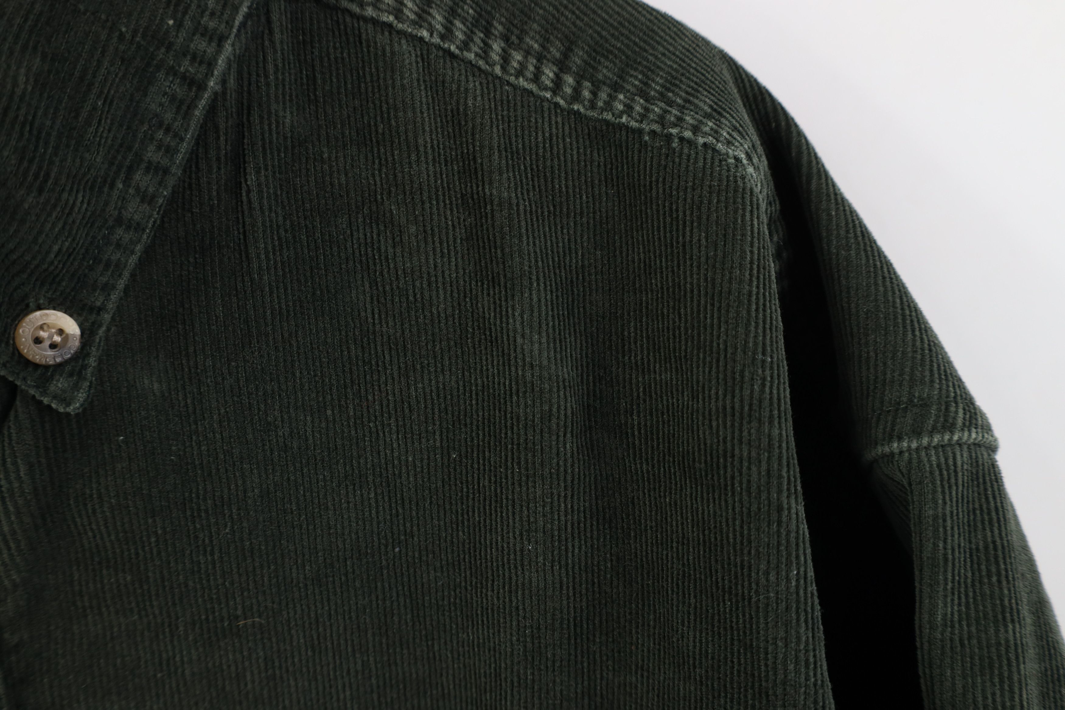Vintage Vintage 90s Streetwear Collared Button Down Shirt Green Size US XL / EU 56 / 4 - 5 Thumbnail
