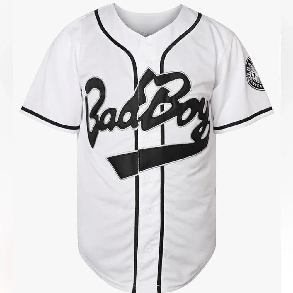 Revenge Bad Boy 10 Baseball Jersey for Men - Hip Hop Clothing , Clu Size US XL / EU 56 / 4 - 1 Thumbnail
