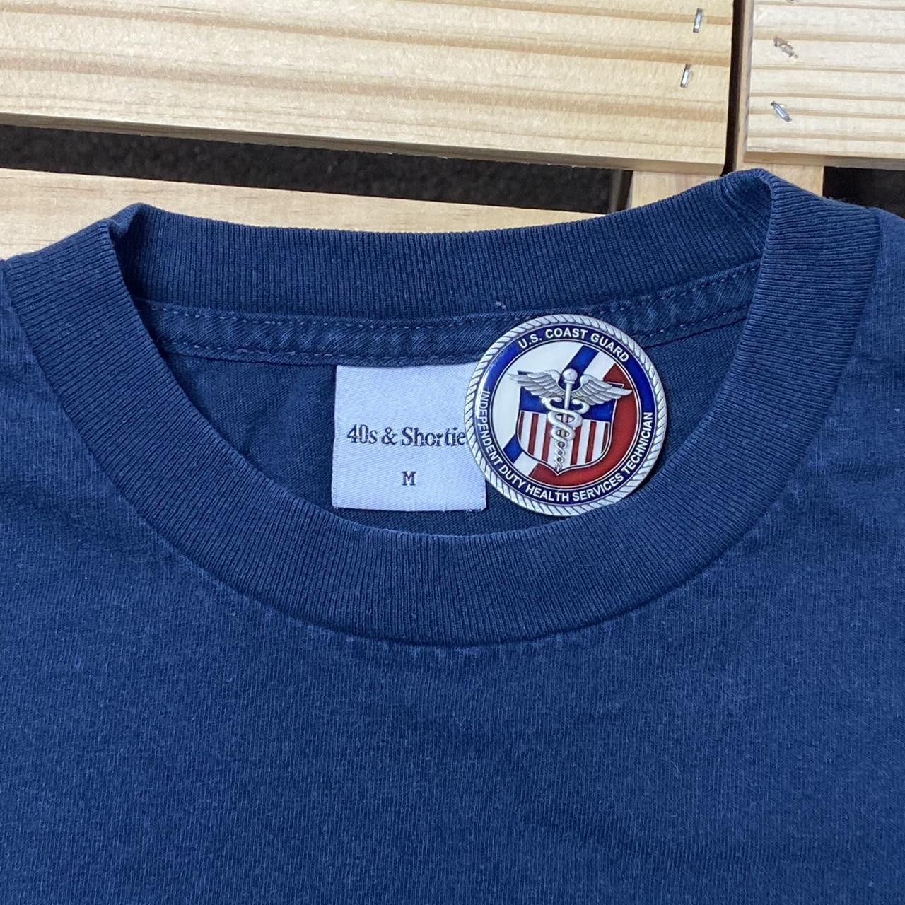 40's & Shorties 40's & Shorties Navy Blue Streetwear Tee Size Medium Size US M / EU 48-50 / 2 - 3 Thumbnail