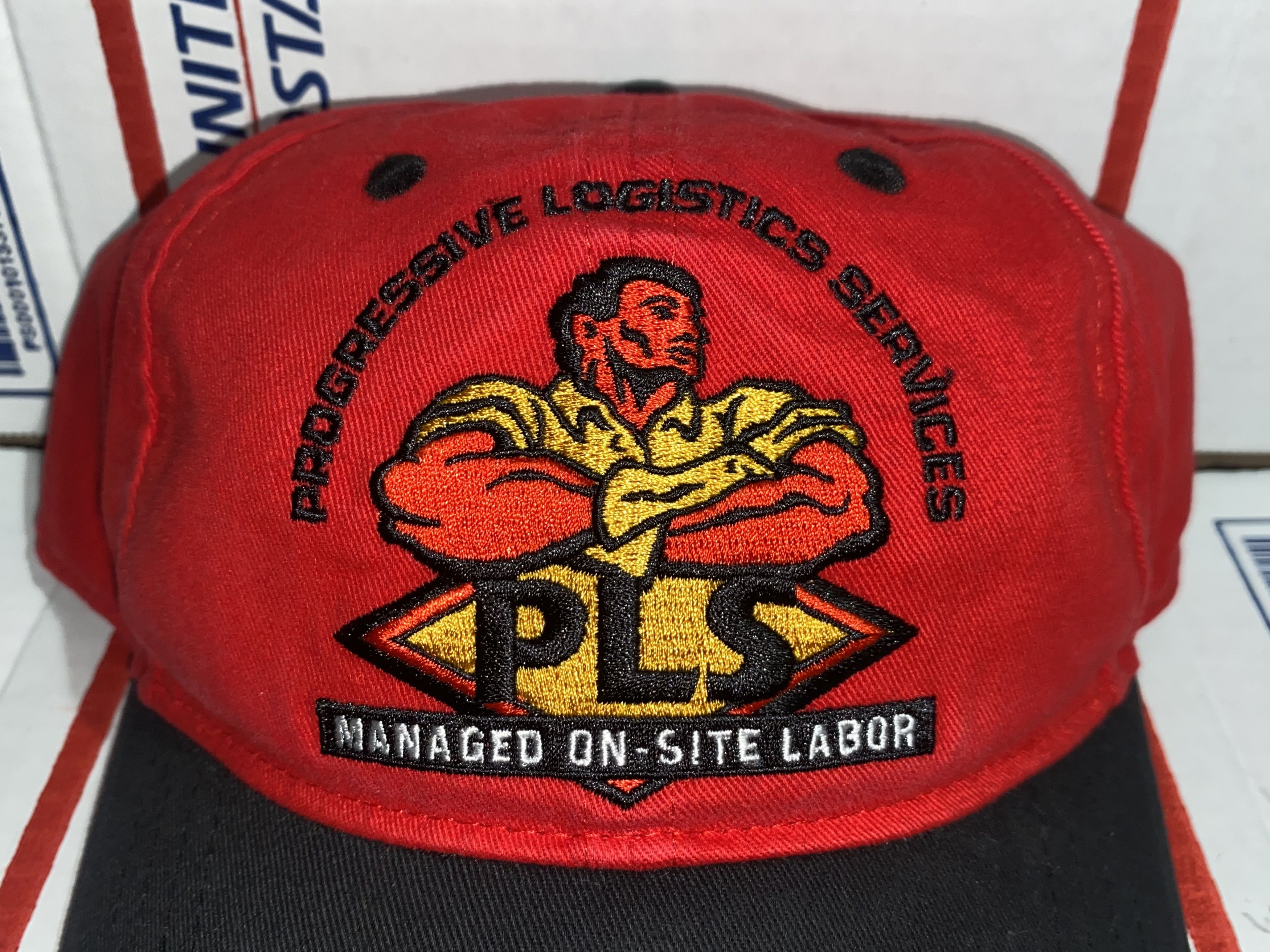 Vintage PLS Progressive Logistics Service Cap Dad Hat warehouse Co. Size ONE SIZE - 2 Thumbnail