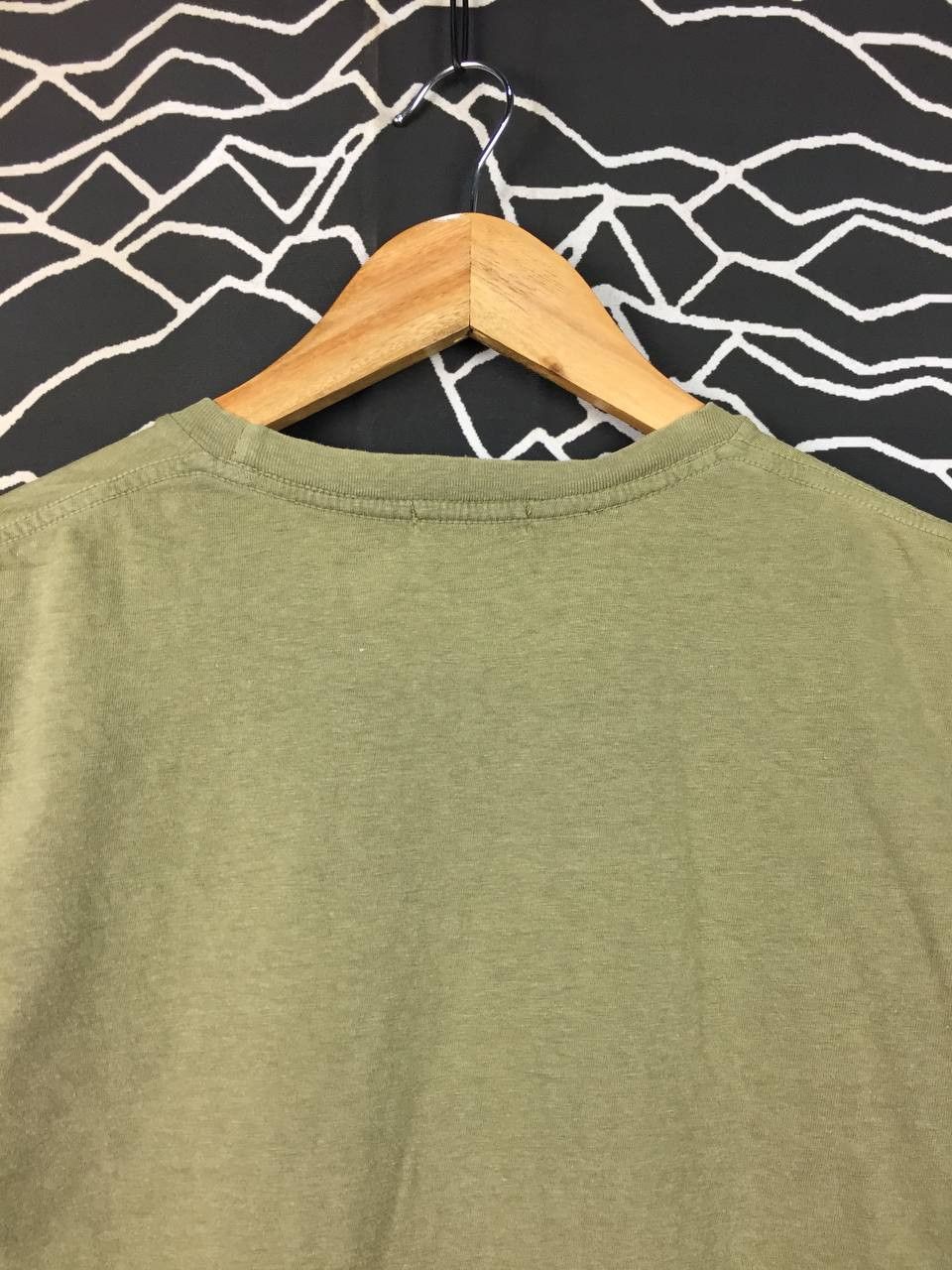 45rpm Vtg 45rpm Studio Japan Classic Logo Olive Green Tee Size US S / EU 44-46 / 1 - 9 Thumbnail