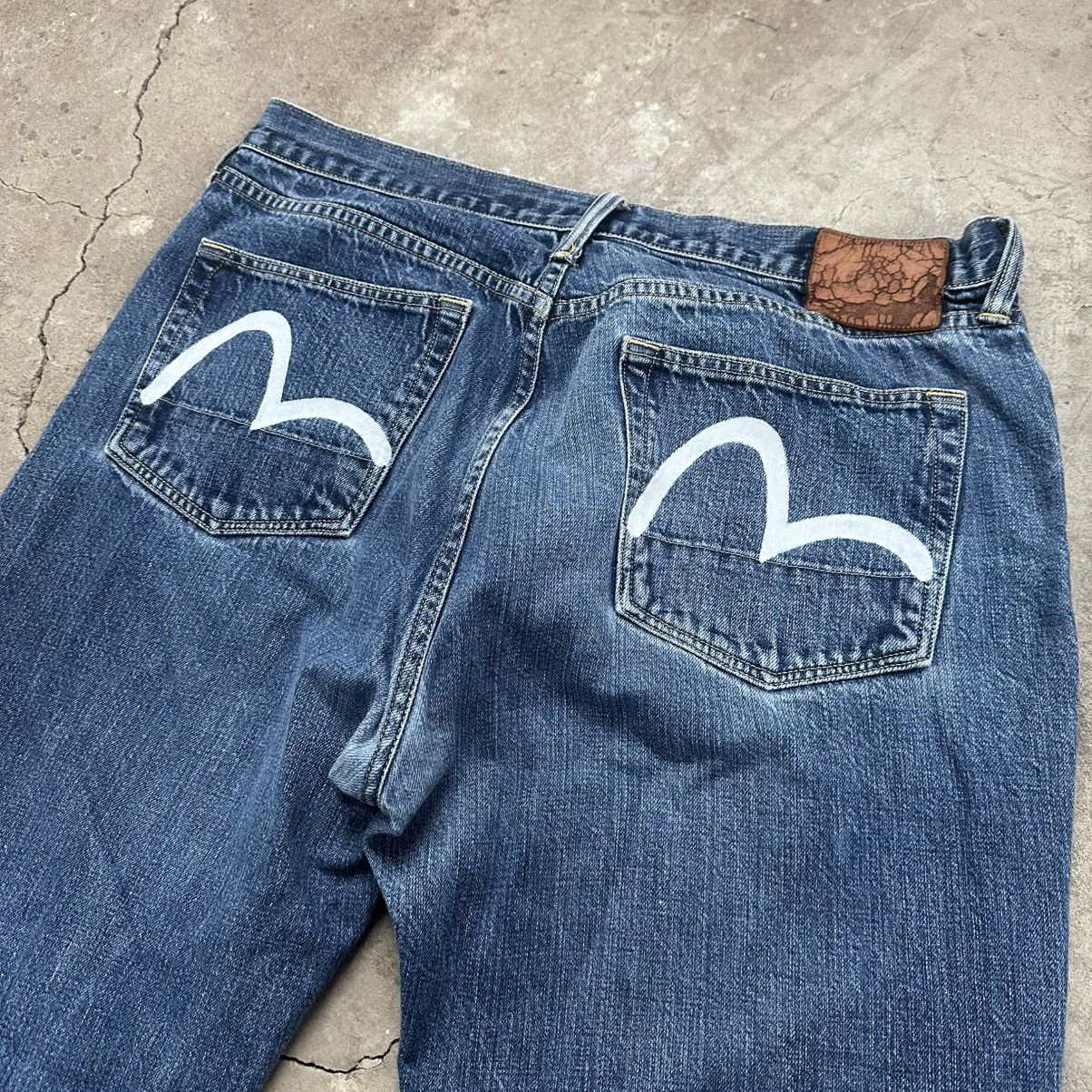 Evisu Evisu Genes Raw Denim Jeans Size US 36 / EU 52 - 2 Thumbnail