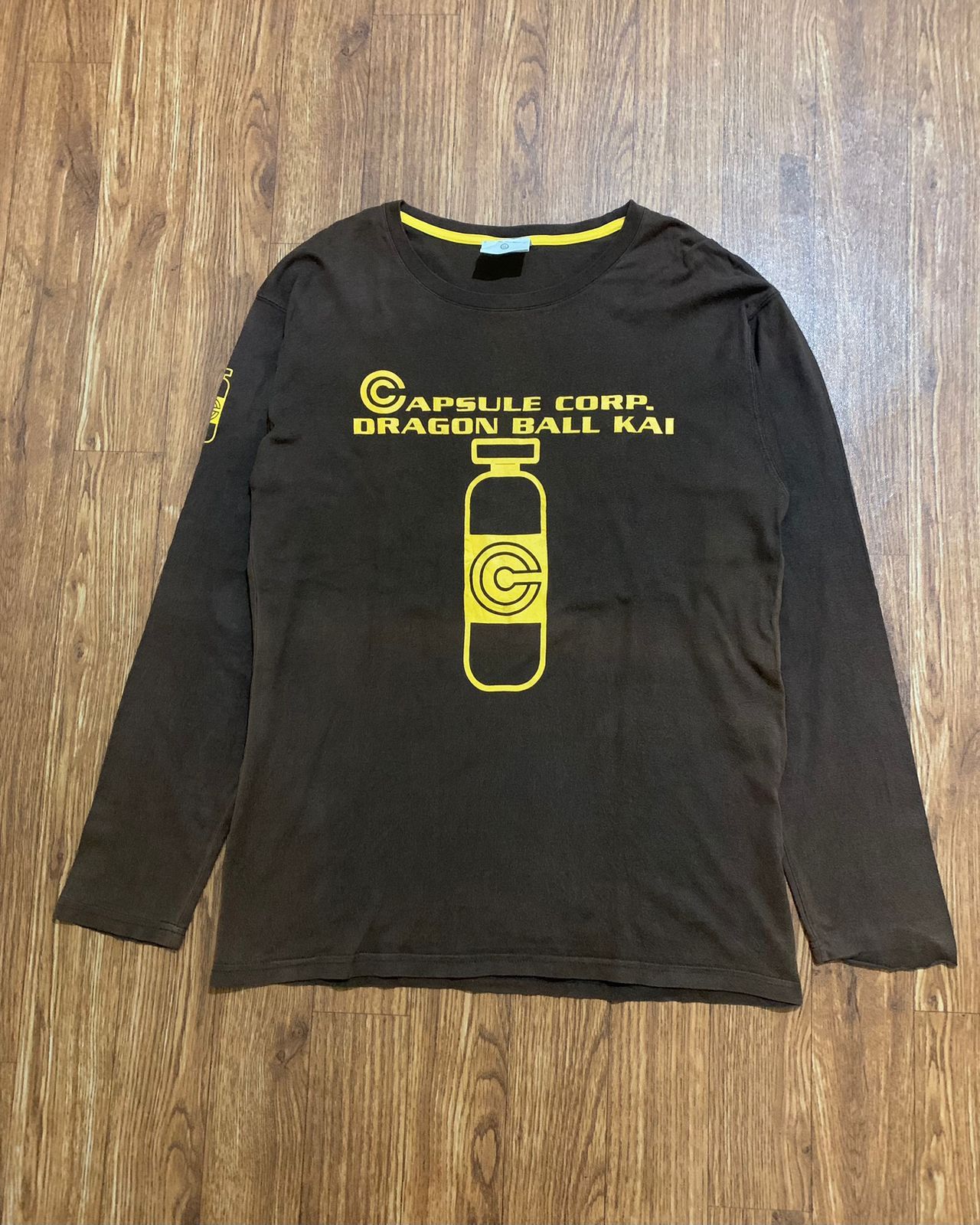 Anime × Cartoon Network Dragon Ball Capsule Corp Sun Faded Long Sleeve Size US L / EU 52-54 / 3 - 1 Thumbnail