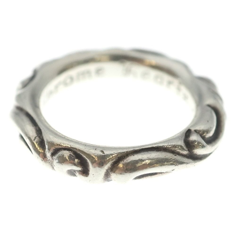 Chrome Hearts Chrome Hearts SCRL Band Silver Ring BCA351 Size ONE SIZE - 1 Thumbnail