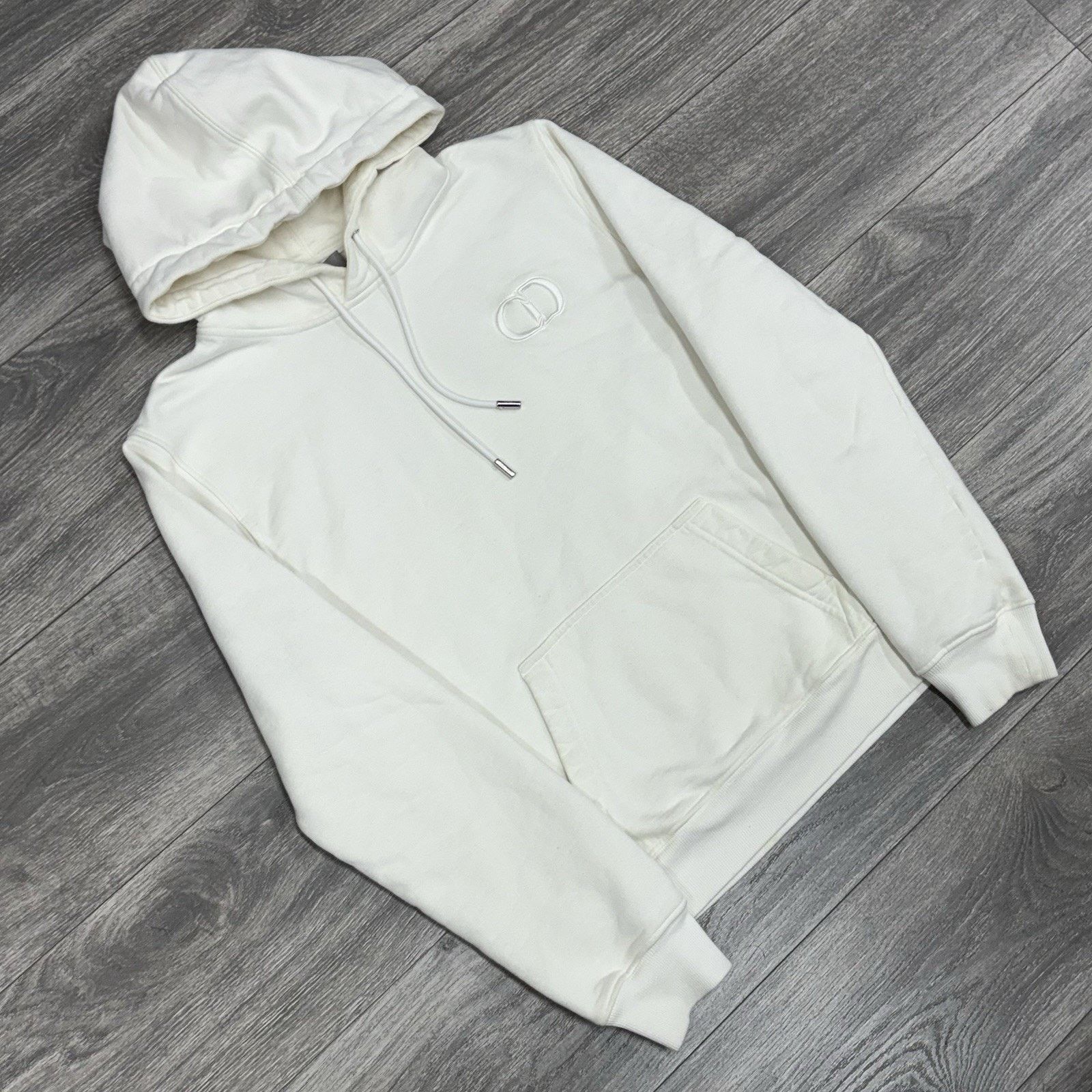 Dior Christian Dior Hoodie Icon ' White ' | GOOD CONDITION! Size US M / EU 48-50 / 2 - 2 Thumbnail