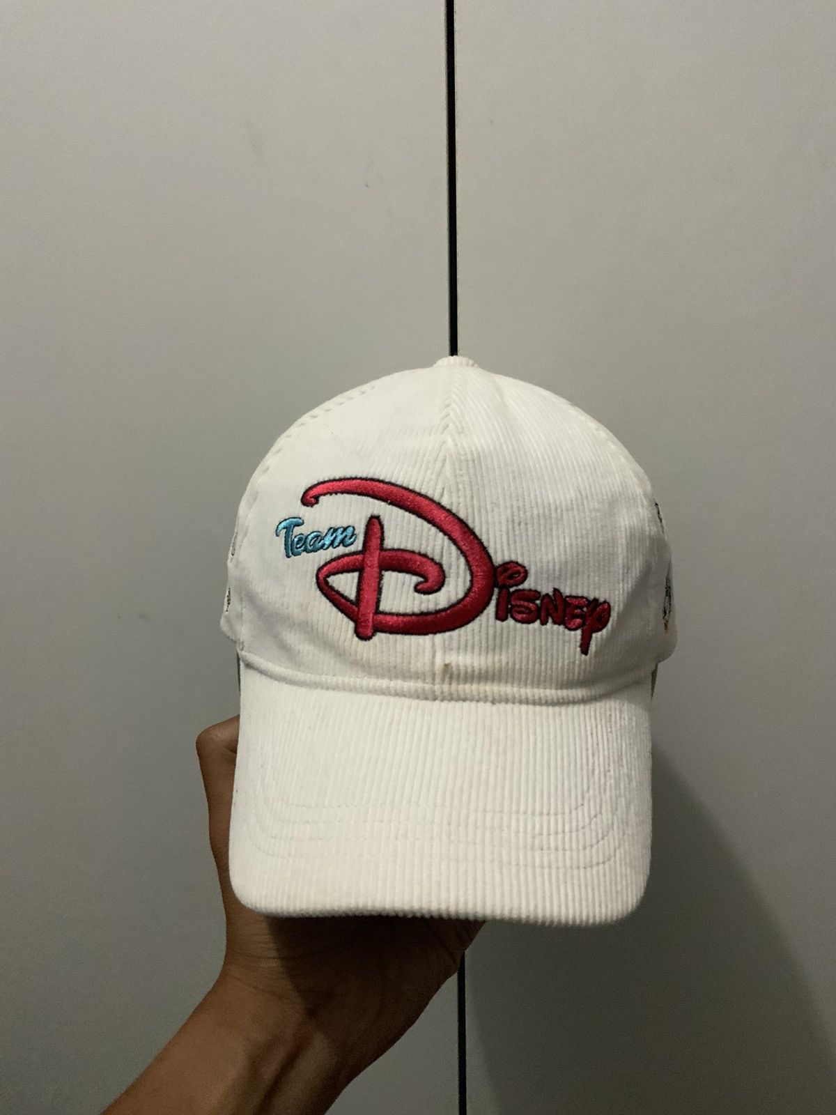 Disney Team Disney Corduroi Streetwear Hat Size ONE SIZE - 5 Thumbnail