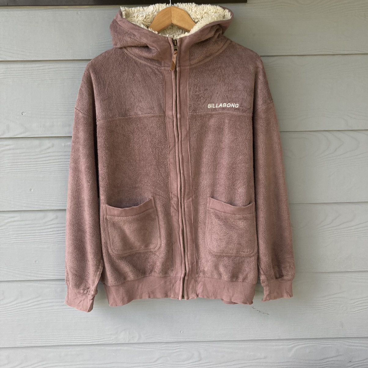 Billabong Vintage Billabong Fleece Sweater Size US M / EU 48-50 / 2 - 1 Thumbnail