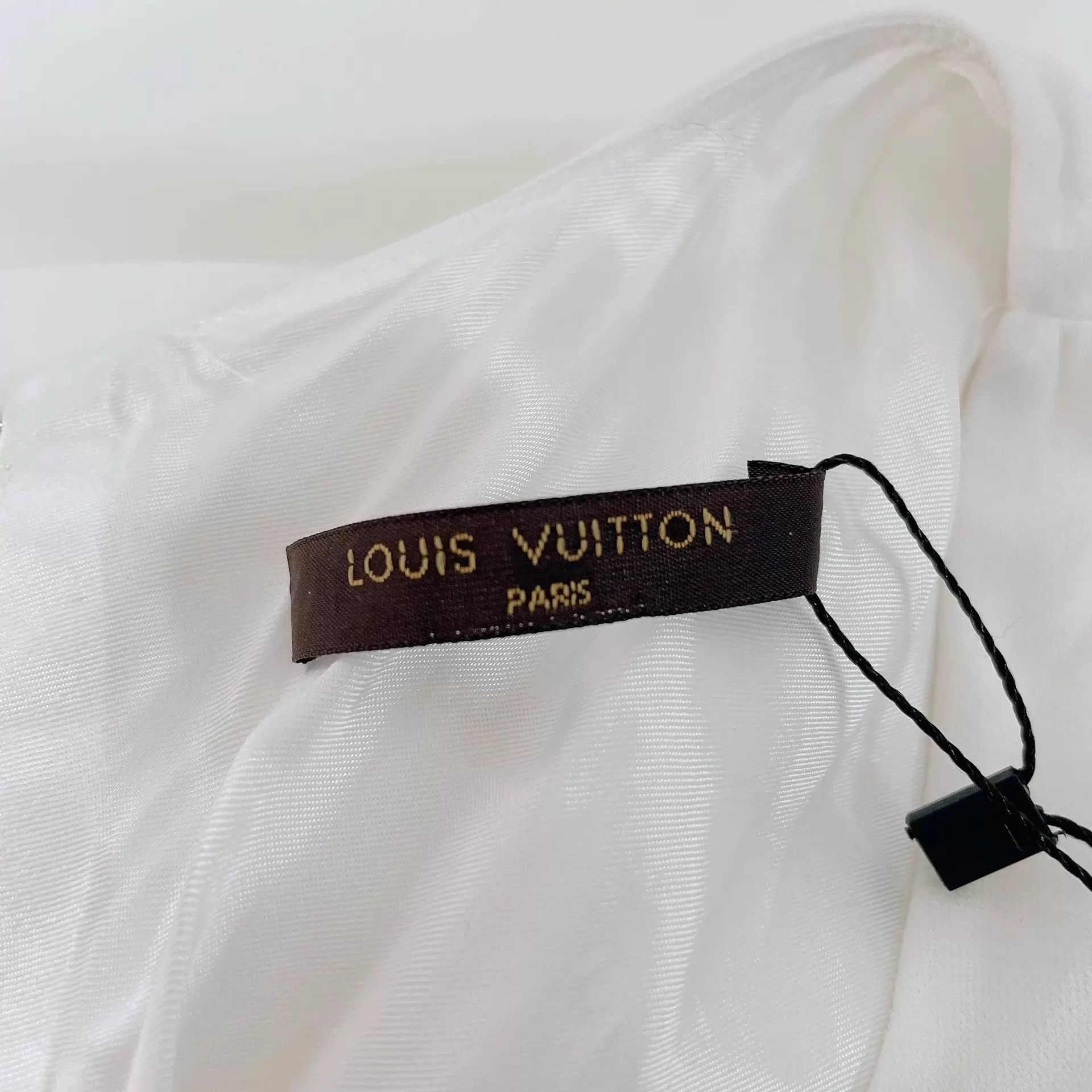 Louis Vuitton LV white sleeveless top pre-owned Size XS / US 0-2 / IT 36-38 - 6 Thumbnail