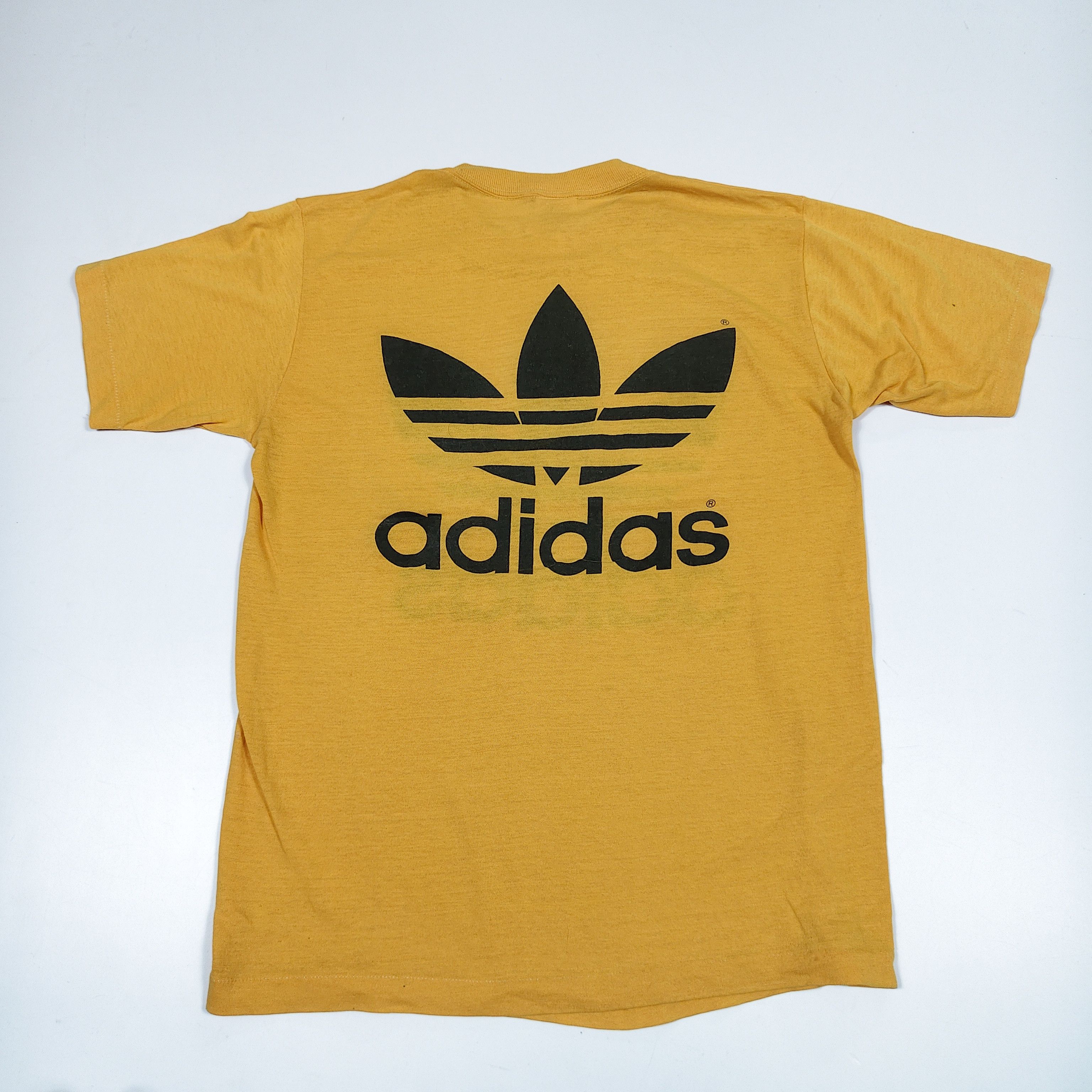 Adidas 80s-90s Vintage Adidas Trefoil Single Stitch #E Size US M / EU 48-50 / 2 - 2 Thumbnail