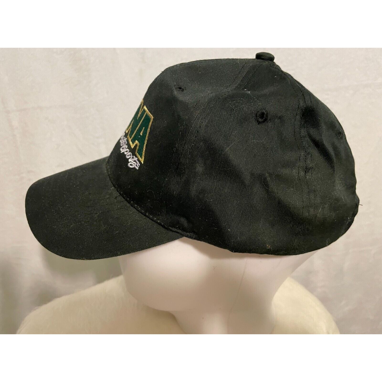 Vintage Vintage 1990s MBNA Motorsports NASCAR Strapback Hat Size ONE SIZE - 5 Thumbnail