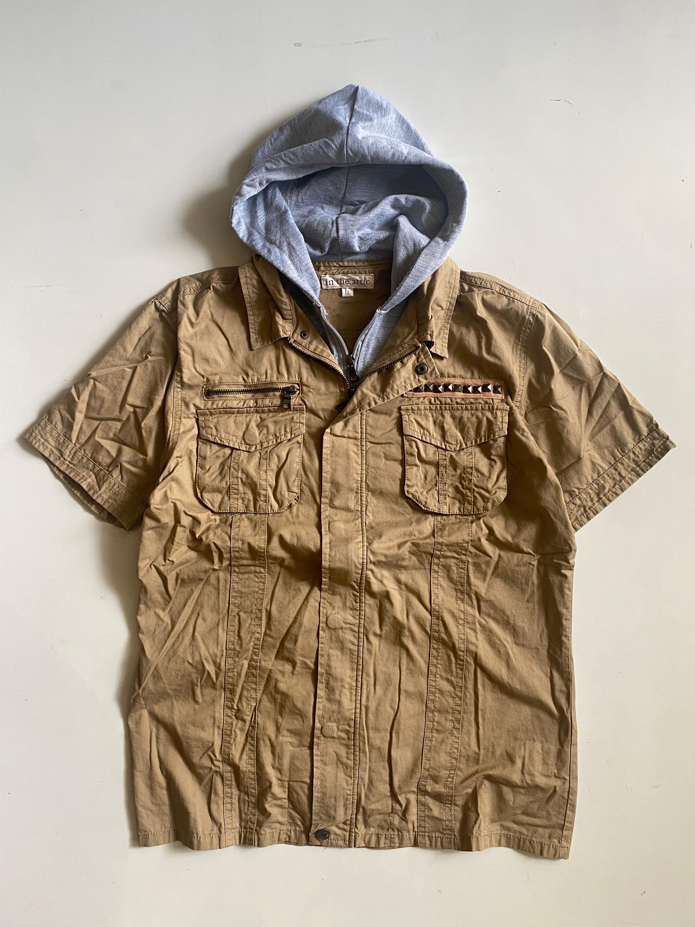 If Six Was Nine In the attic double layer button shirt Size US M / EU 48-50 / 2 - 2 Thumbnail