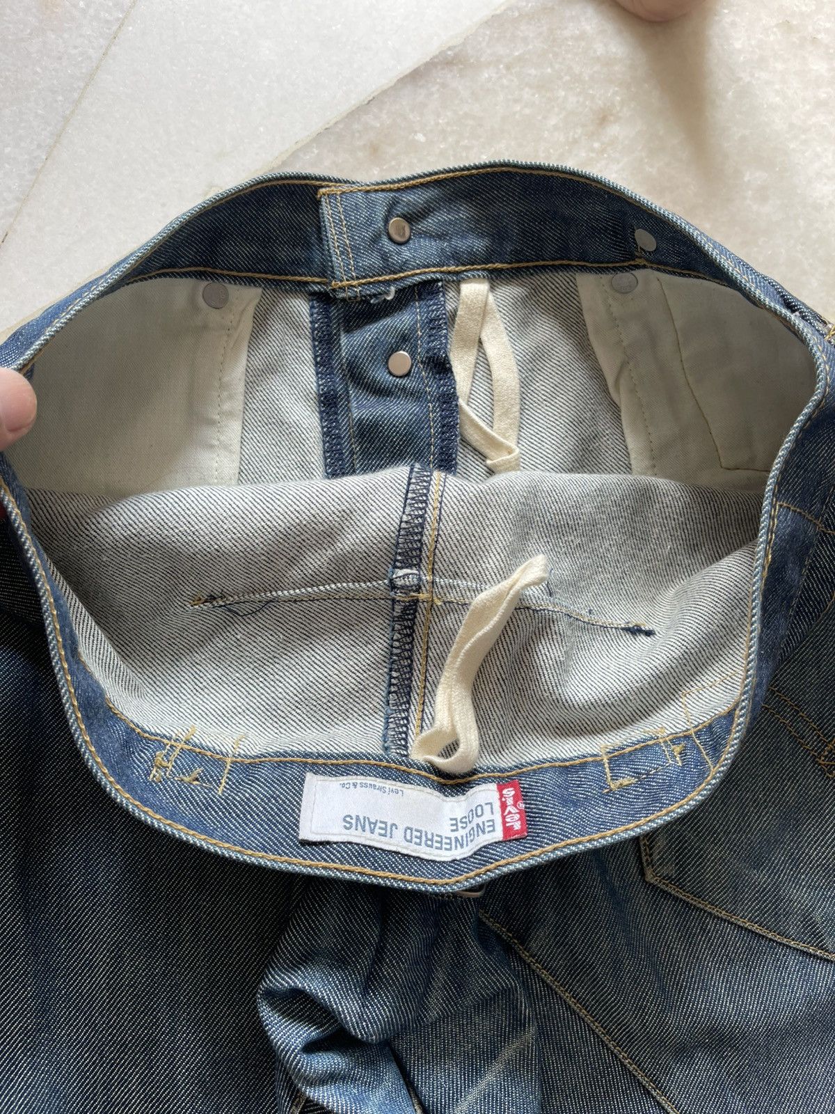 Levi's Vintage Levis Engineered Buckle Back Jeans Size US 30 / EU 46 - 12 Thumbnail