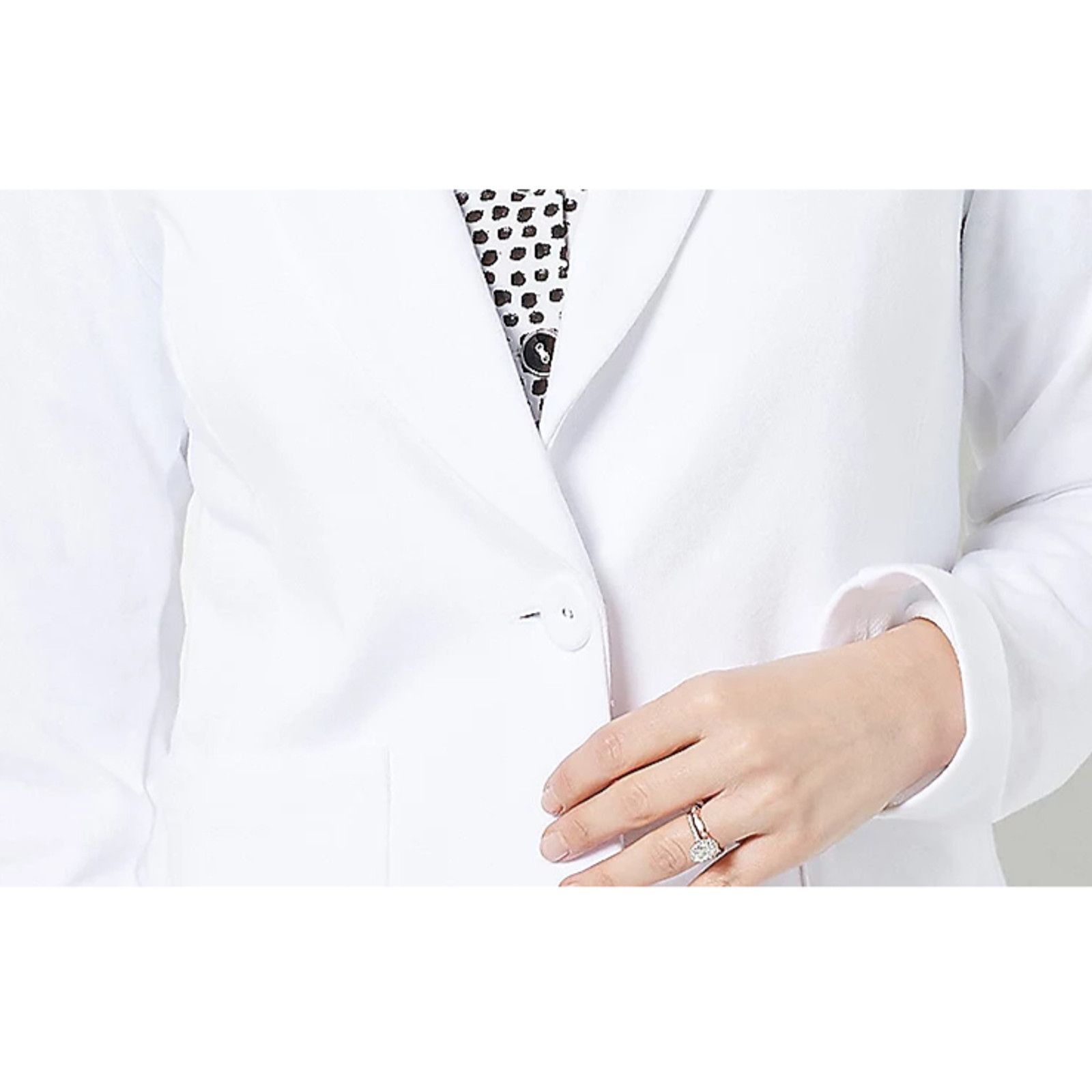 Susana Monaco Susan Graver Weekend Washed French Terry Blazer L A468676 Size L / US 10 / IT 46 - 2 Thumbnail