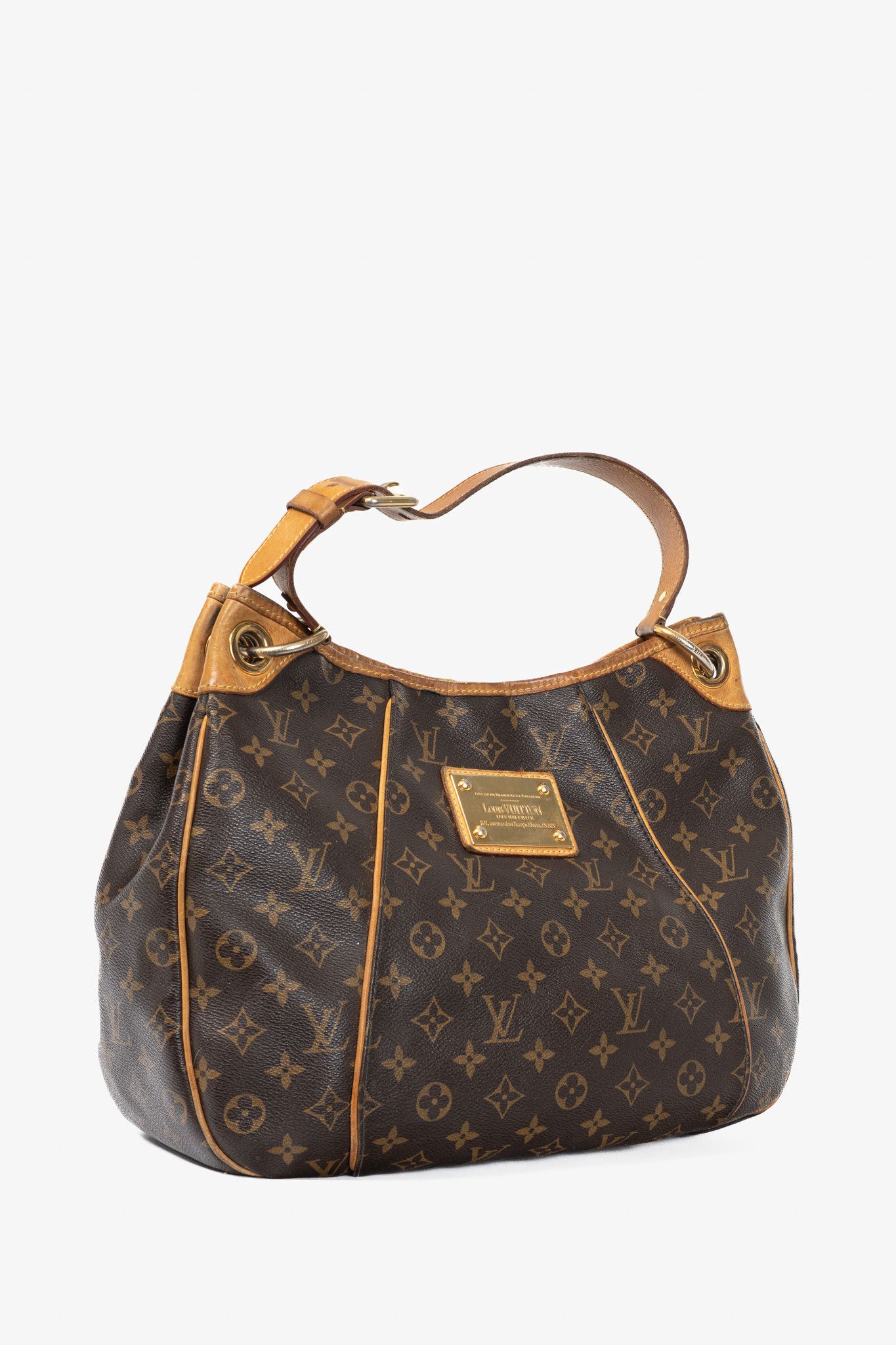 Louis Vuitton Louis Vuitton Galliera PM Monogram Canvas & Leather Hobo Size ONE SIZE - 2 Thumbnail