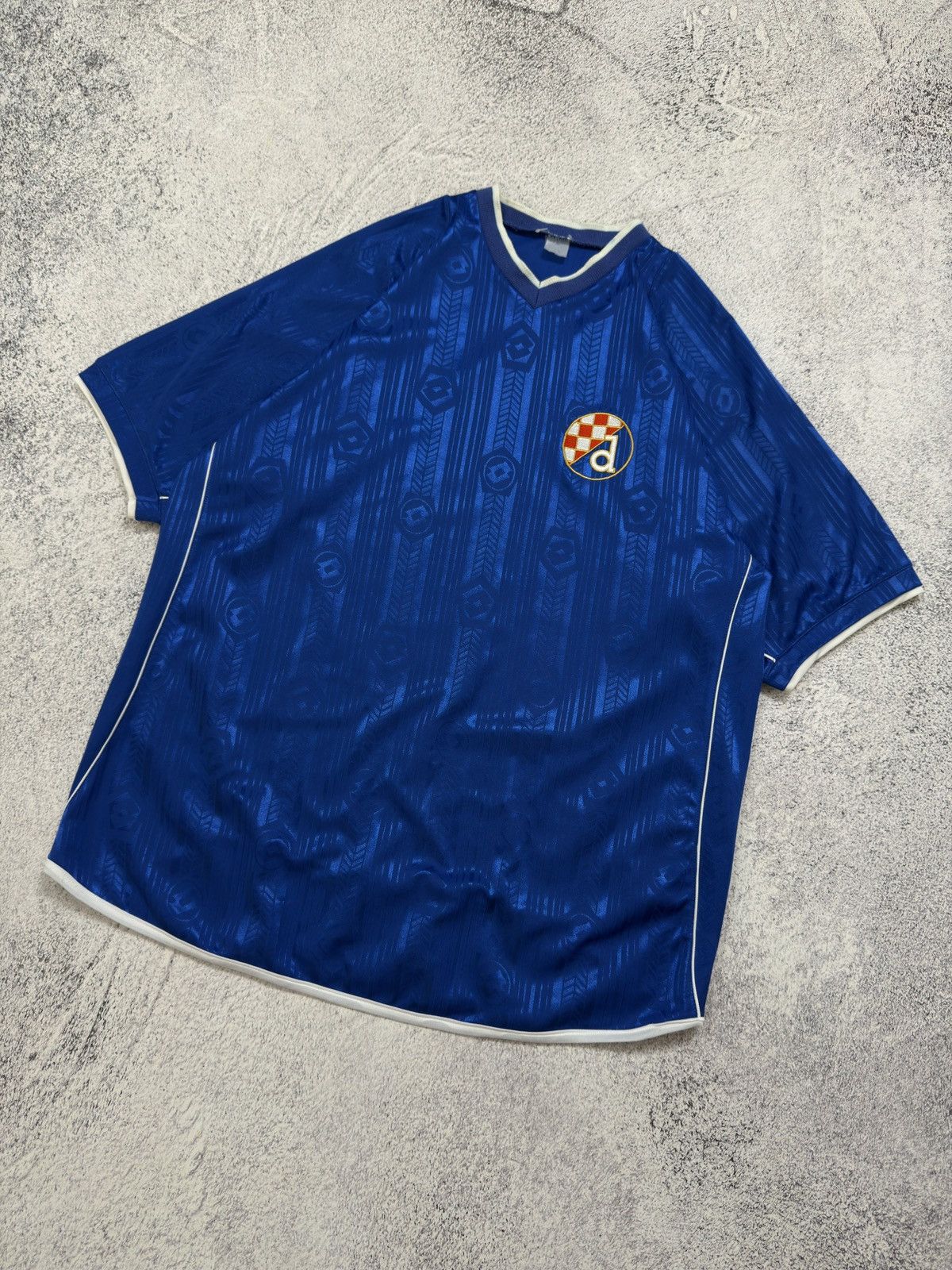Lotto Sport × Vintage VTG LOTTO DINAMO ZAGREB HOME FOOTBALL SHIRT SOCCER JERSEY Size US XL / EU 56 / 4 - 2 Thumbnail
