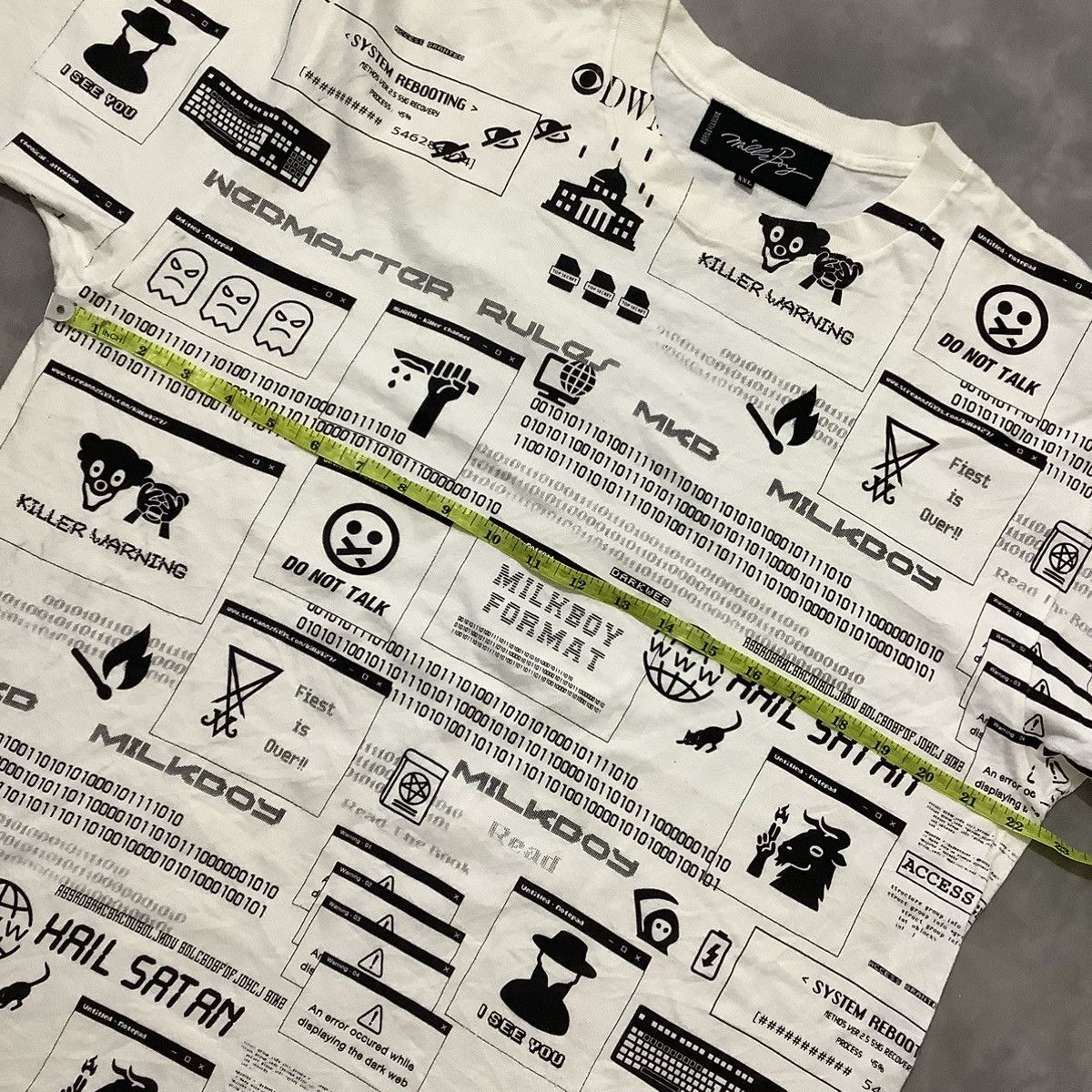 20471120 × Japanese Brand Archive Milkboy Webmaster Rules Size US XXL / EU 58 / 5 - 10 Thumbnail