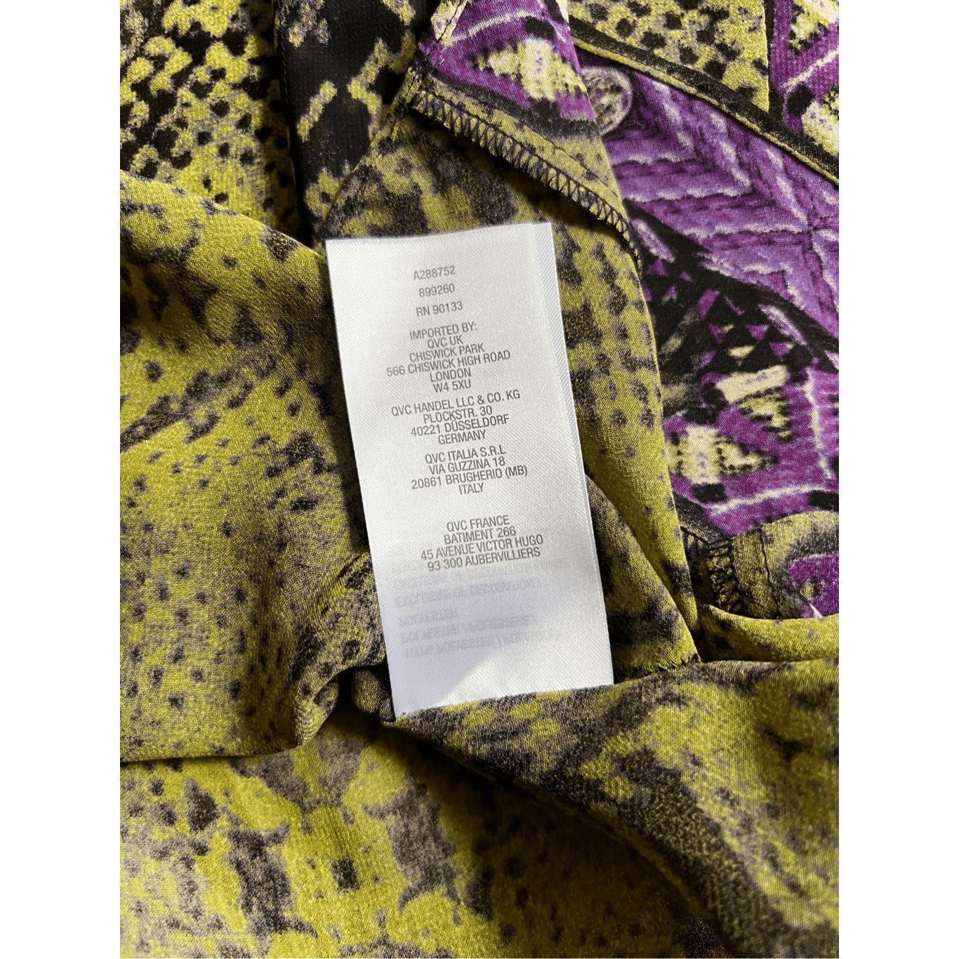 Other Wearable Art Floral tunic blouse Top 1x Size XL / US 12-14 / IT 48-50 - 6 Thumbnail