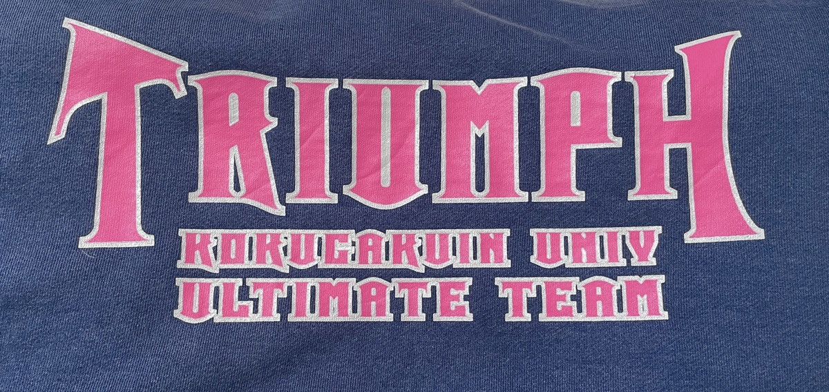 Vintage Vintage Japanese Brand Bench Warmer Triumph Sweatshirt 2000s Size US L / EU 52-54 / 3 - 9 Thumbnail