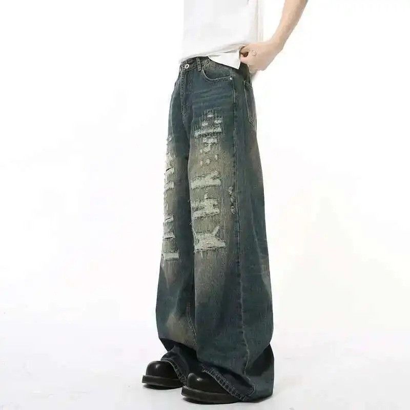 Jean Vintage High Street Men's Denim Size US 32 / EU 48 - 2 Thumbnail