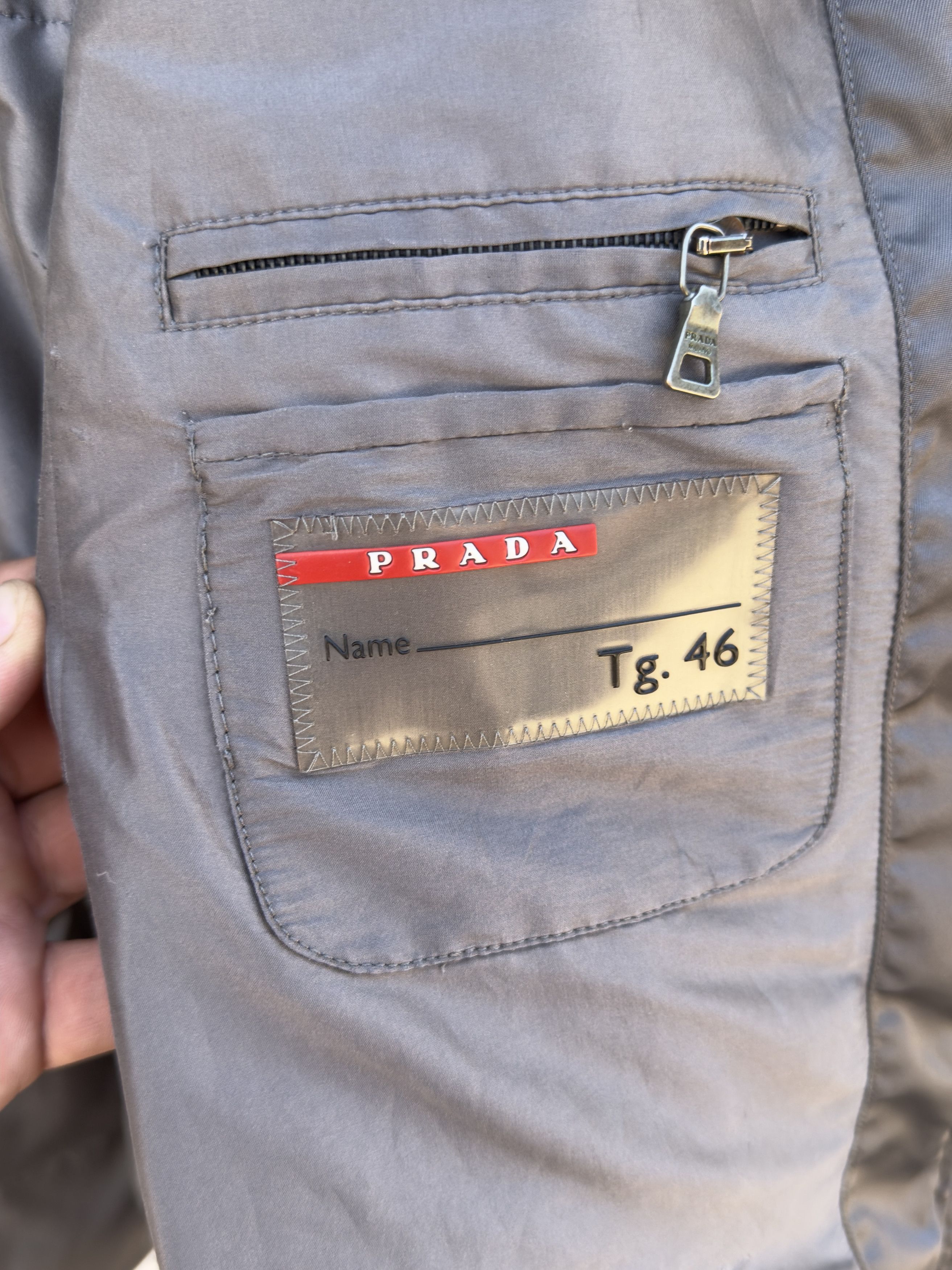 Prada 🔥 Prada puffer down jacket puffer size 46it Size L / US 10 / IT 46 - 9 Thumbnail
