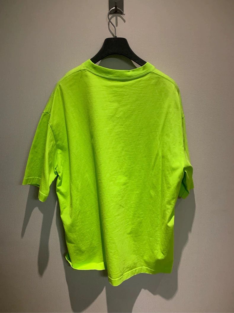 Balenciaga Balenciaga Green Double B embroidered short sleeve 2505-Nex Size US S / EU 44-46 / 1 - 2 Thumbnail