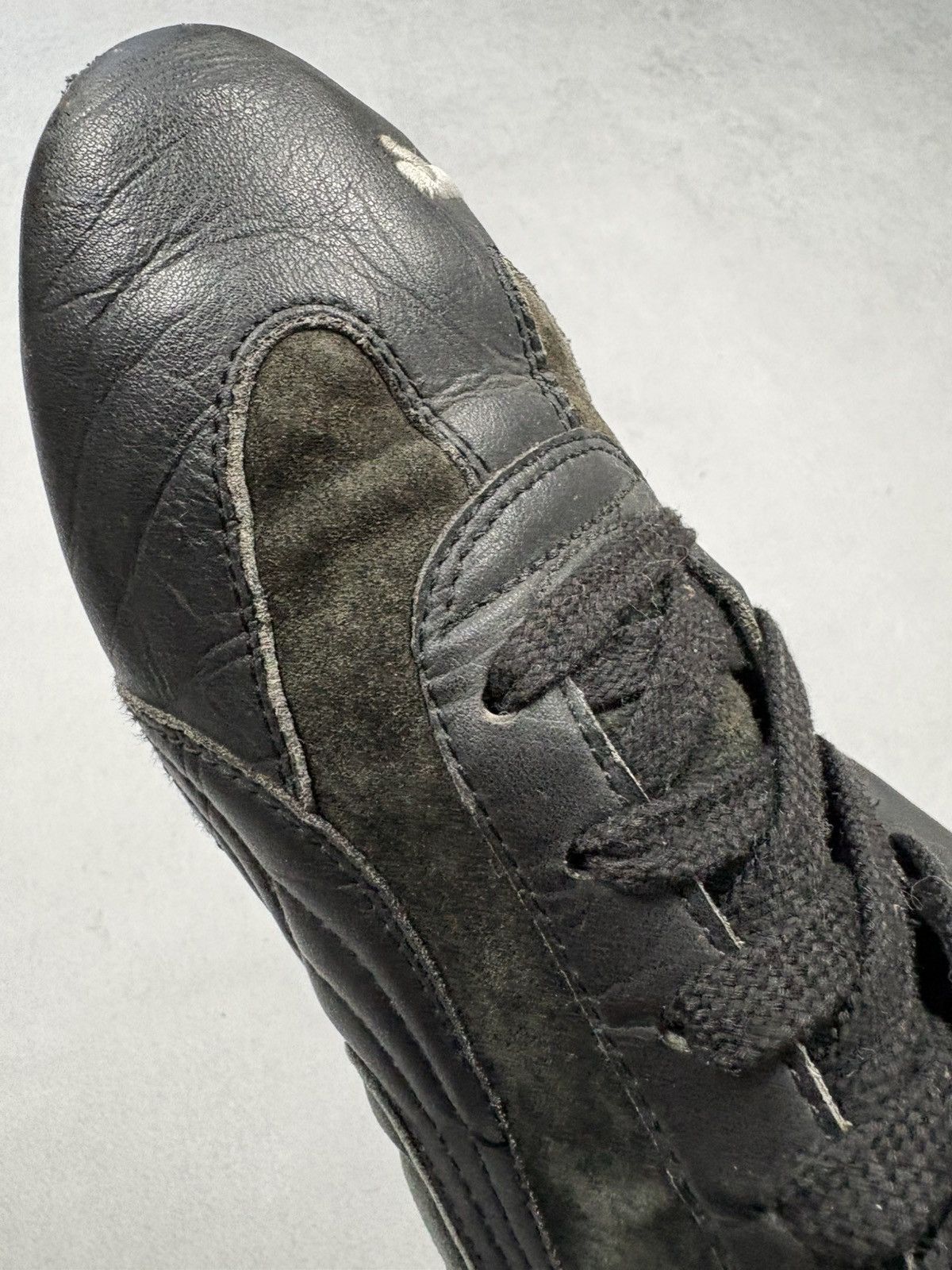 Puma Puma Speed Cat Black Driving Leather Shoes Vintage 2000s Y2K Size US 7 / EU 40 - 18 Thumbnail