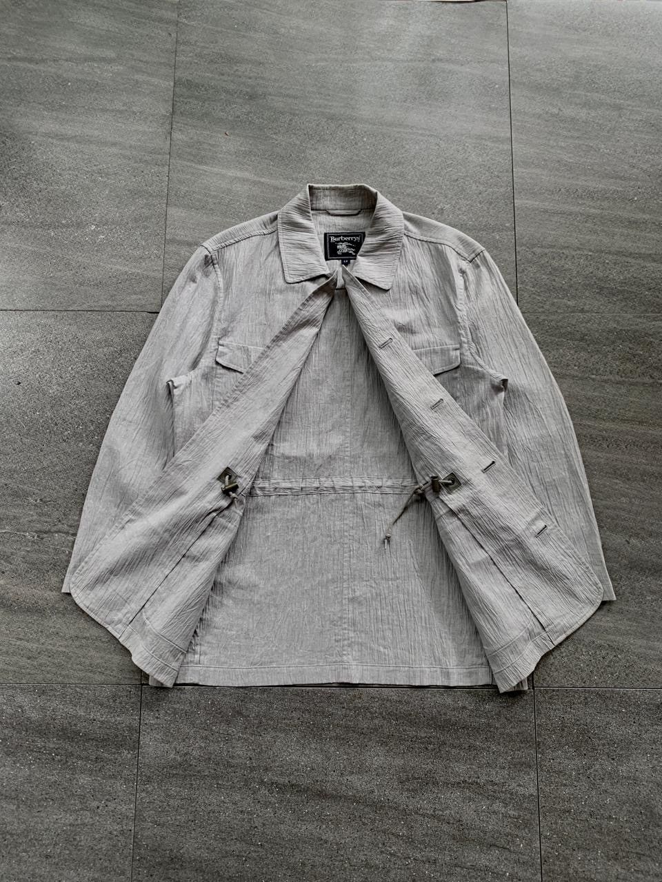 Burberry FREE TAX! M-65 Cargo Linen Jacket Size US M / EU 48-50 / 2 - 4 Thumbnail