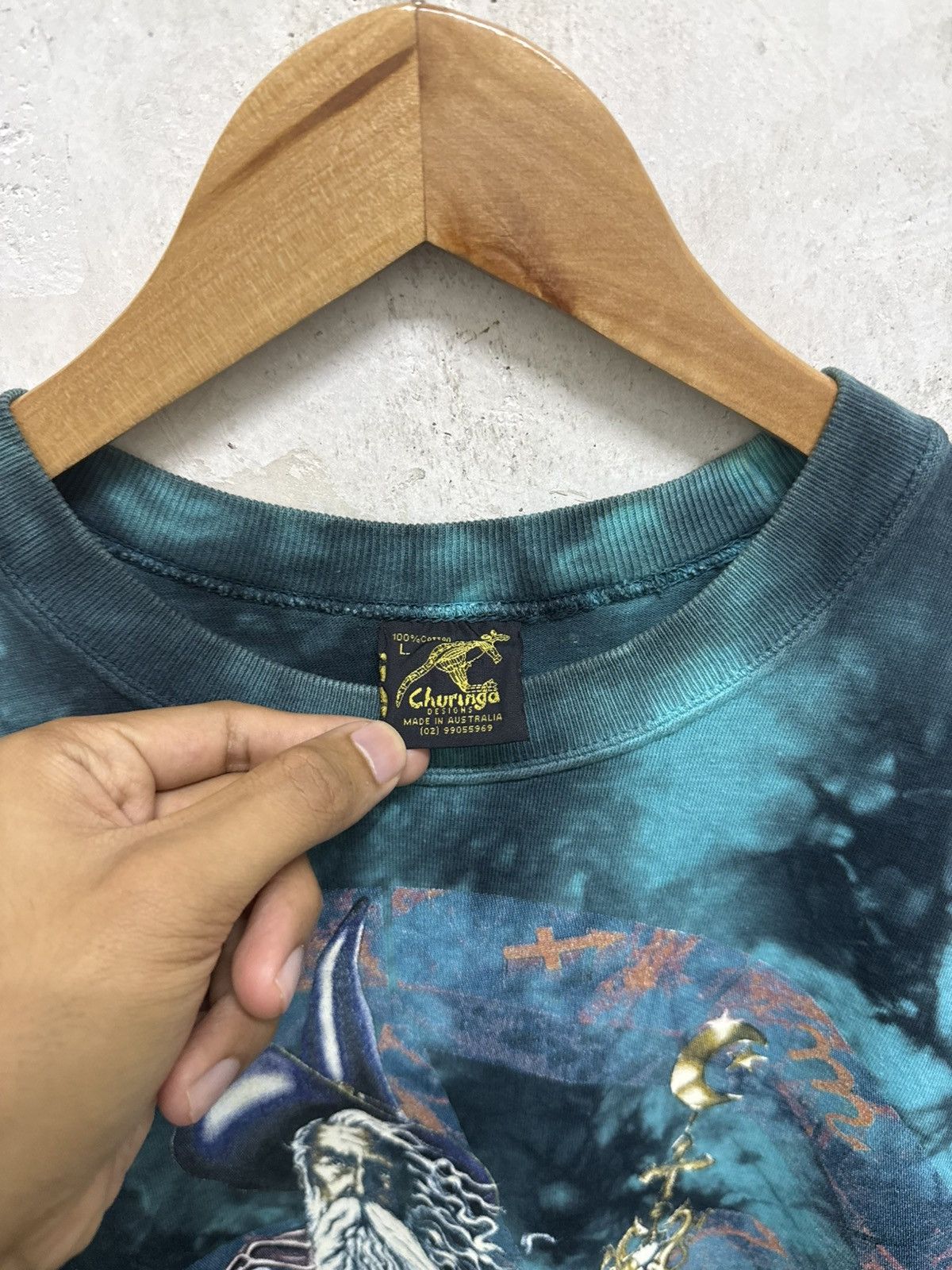 Vintage Vintage Merlin Wizard The Gatekeeper T Shirt Size US L / EU 52-54 / 3 - 8 Thumbnail