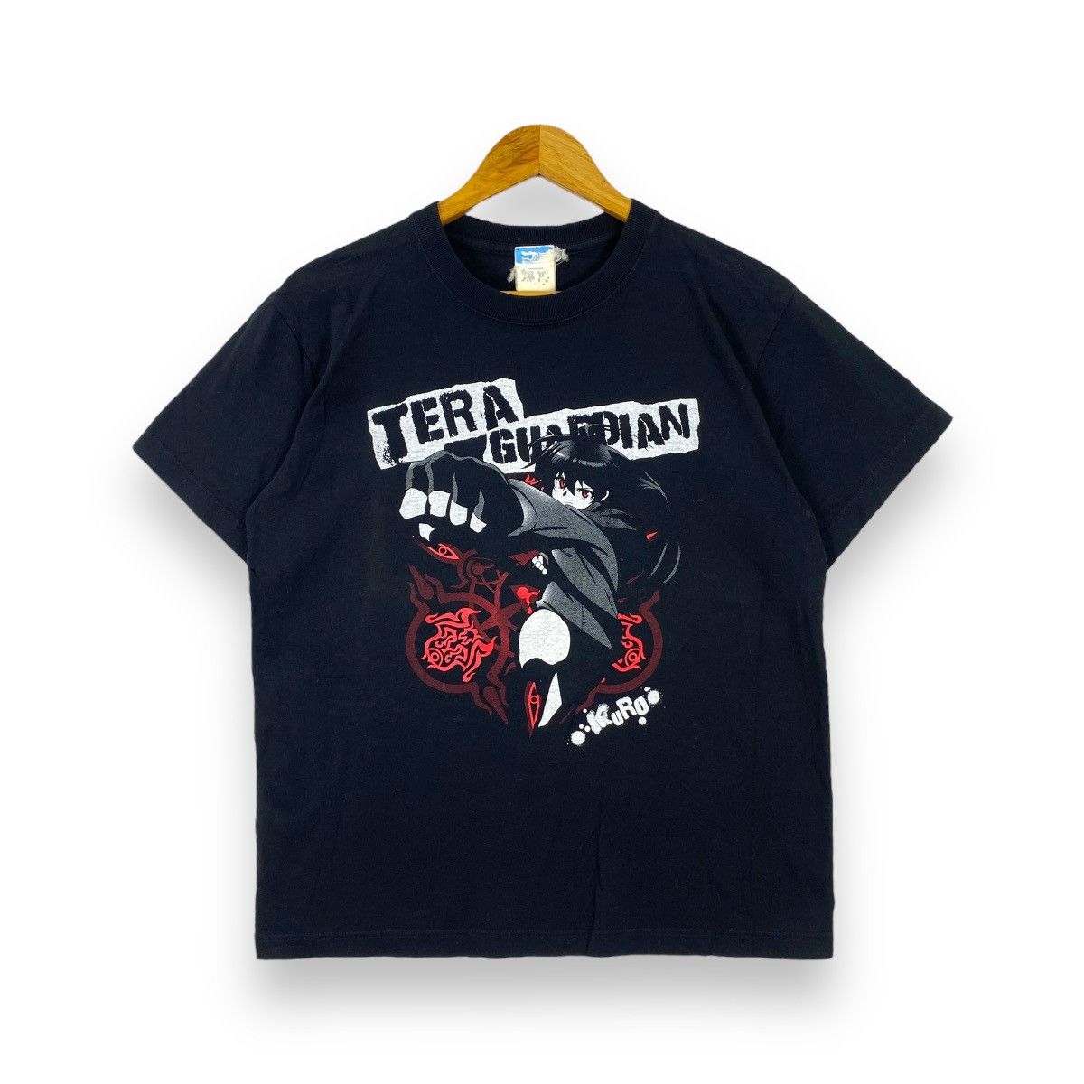 Anime × Vintage Vintage BLACK GOD KURO Anime Manga Cospa Tee Shirt Size US M / EU 48-50 / 2 - 1 Thumbnail