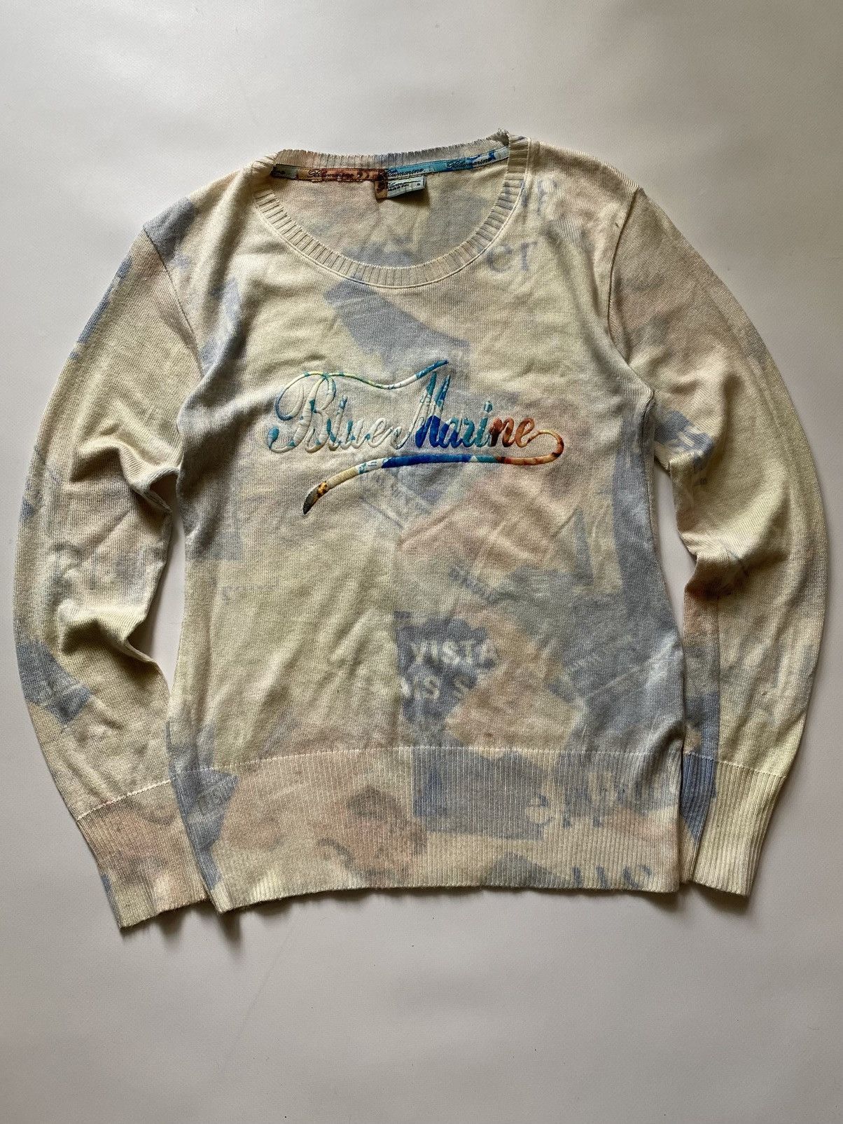 Blumarine Vintage Blumarine Logo Sweater S size Size S / US 4 / IT 40 - 1 Thumbnail